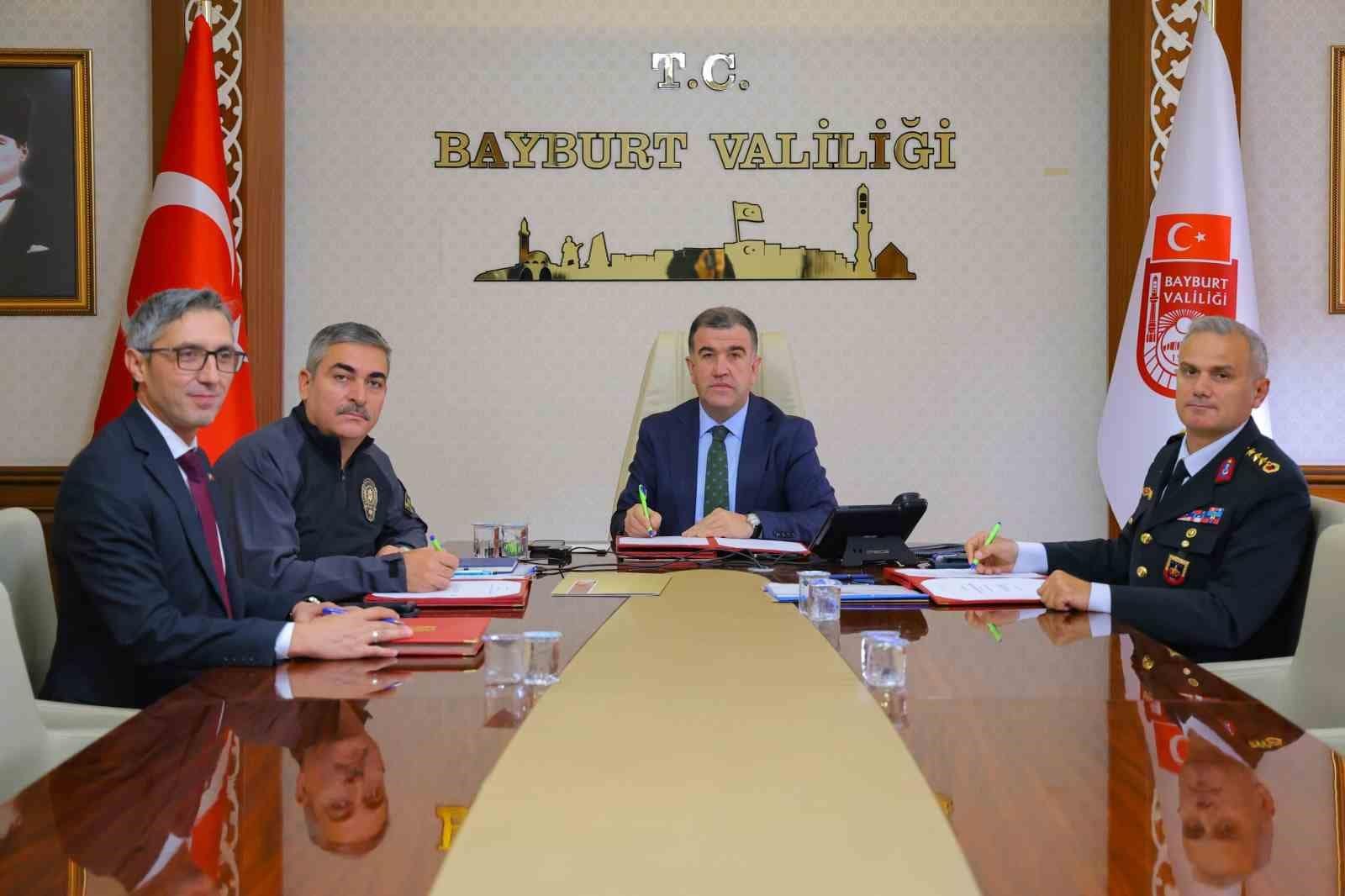 Bayburt’ta ‘Trafikte Ben de Varım’ projesi hayata geçiriliyor