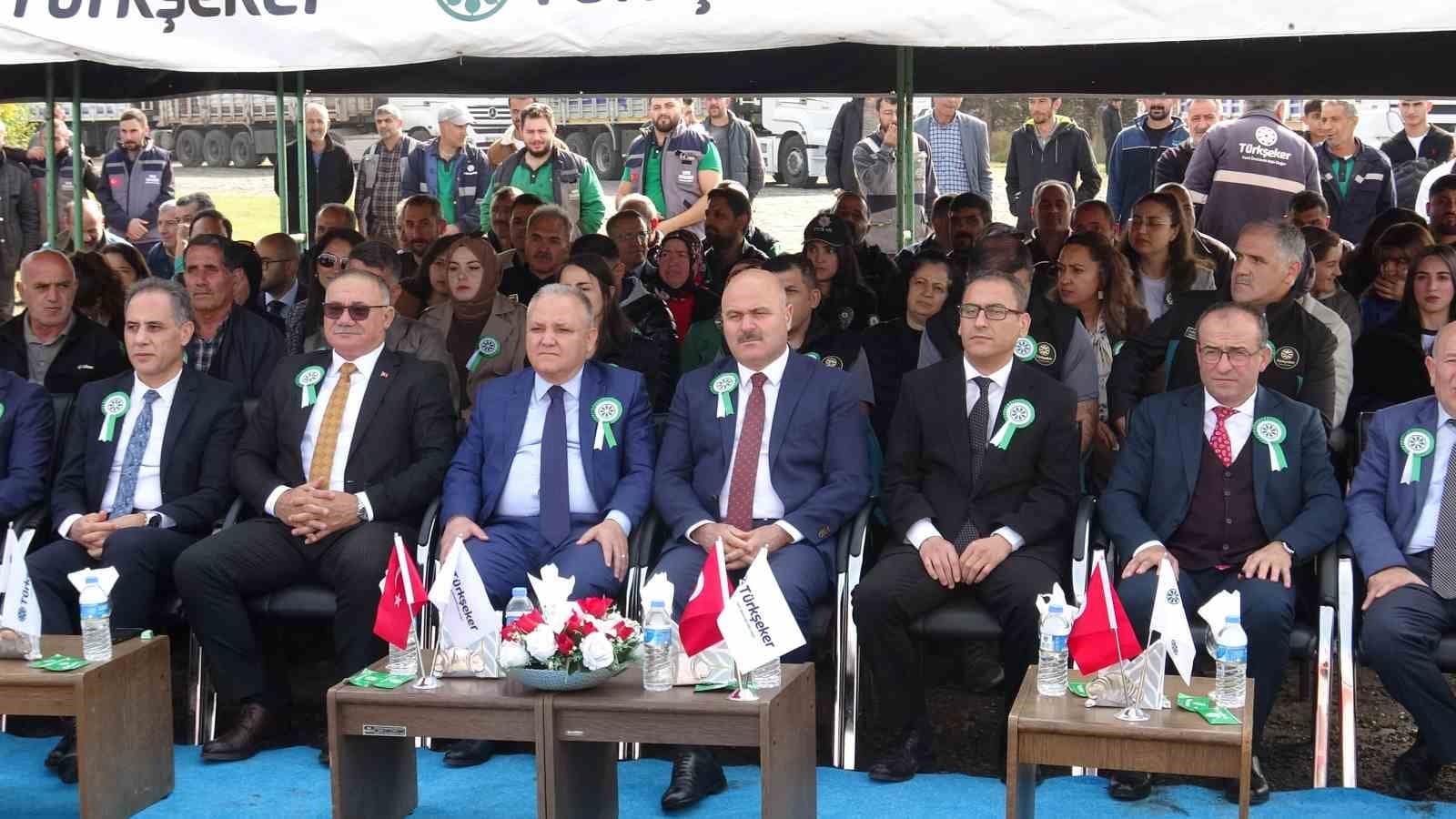 Kars Şeker Fabrikası’nda pancar alım kampanyası başladı