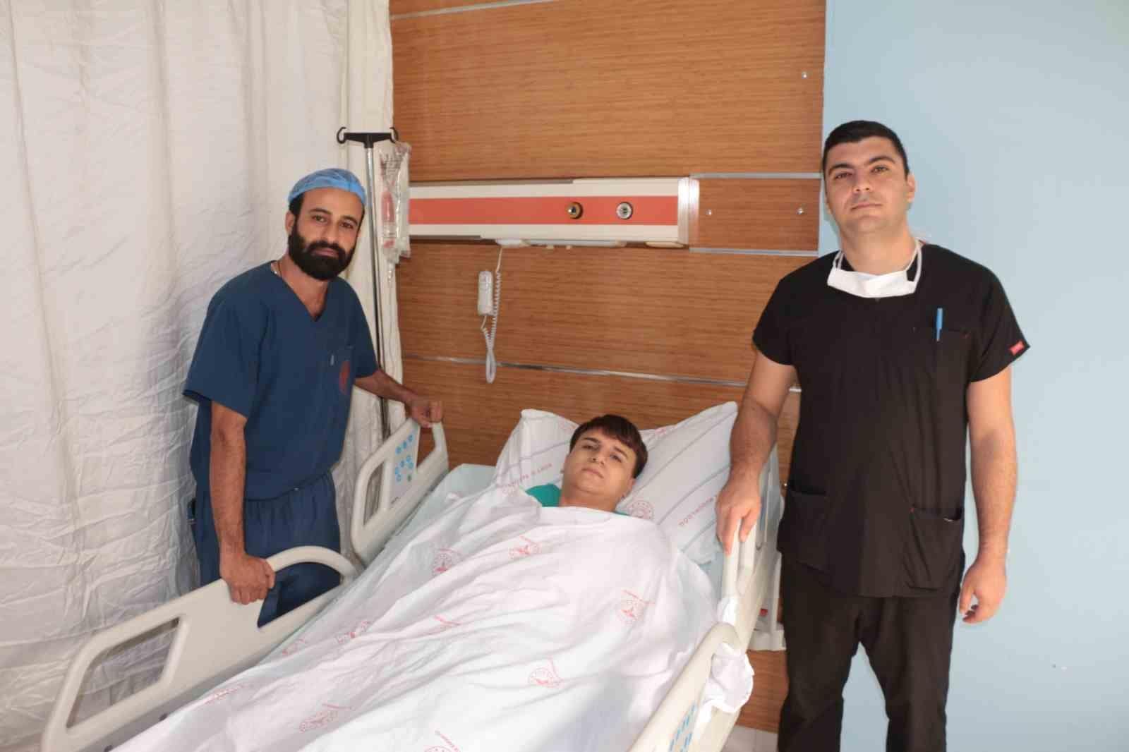 Cizre’de 3 yıllık ağrı, kesiyle değil kamera ile bitti