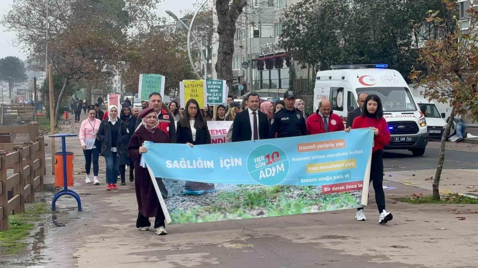Akçakoca’da sağlık için yürüyüş