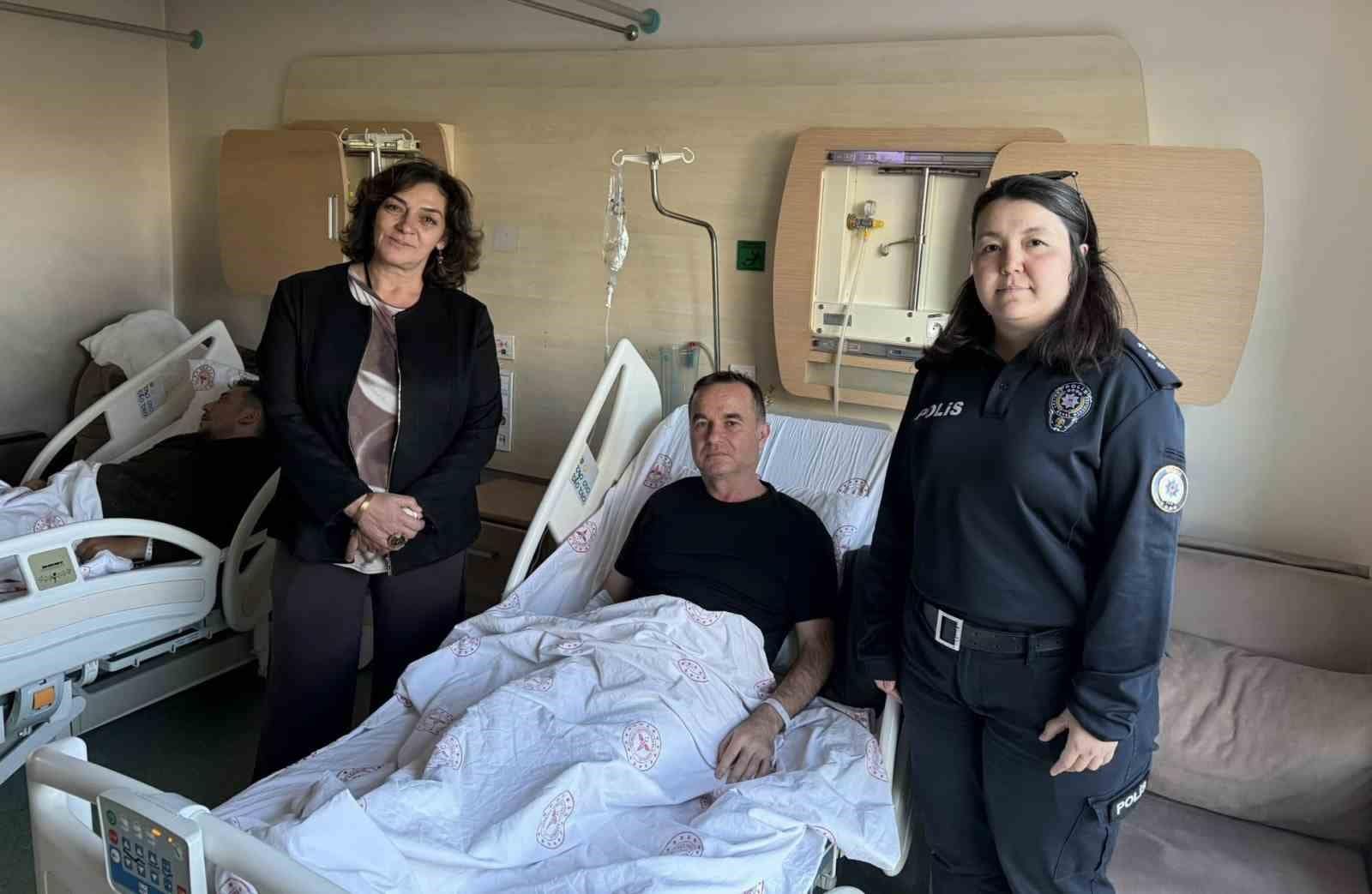 Ergüder’den polis ailelerine anlamlı destek