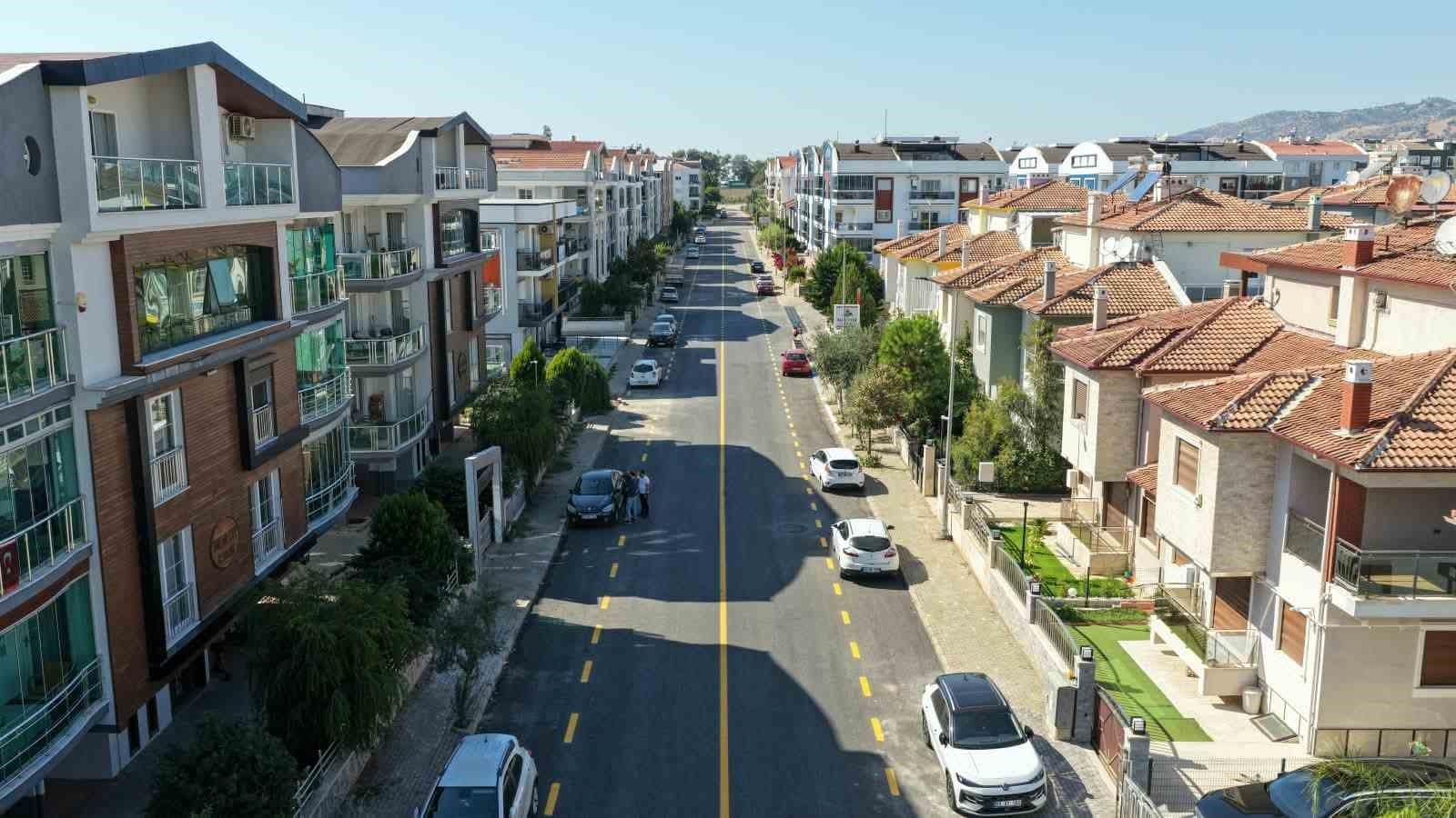 Efeler’de Dedekuyusu Caddesi’nde asfalt çalışmaları tamamlandı