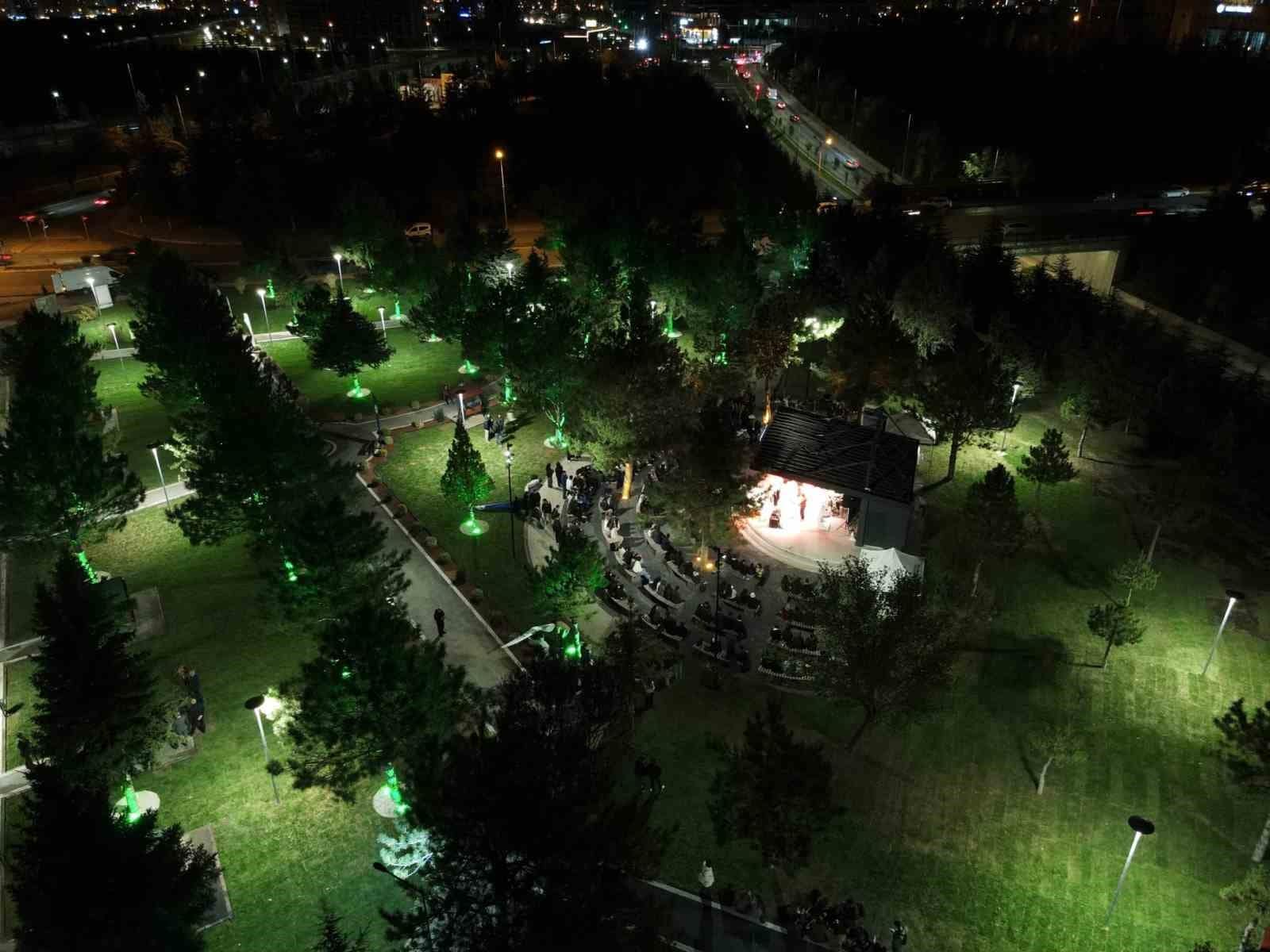 ERÜ Gençlik Parkı açıldı