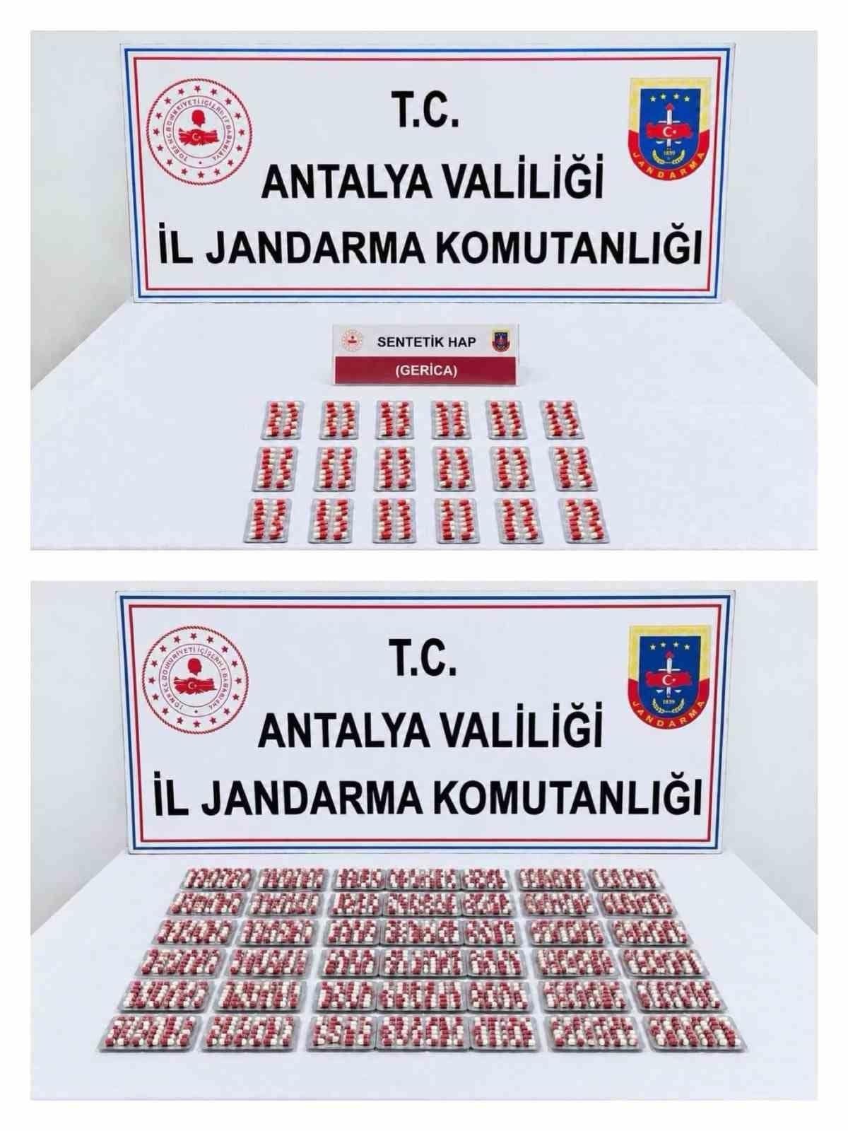 Antalya’da uyuşturucu operasyonunda 3 şüpheli tutuklandı