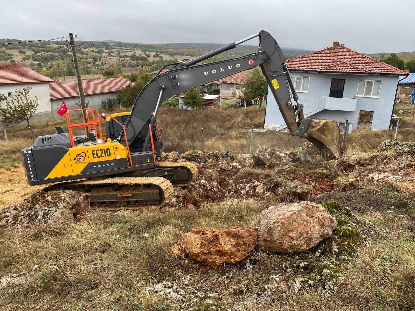 İnönü Belediyesi’nden Erenköy’e yeni yol
