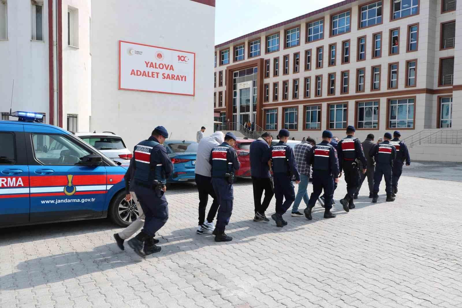 Yalova merkezli 6 ilde dolandırıcılık operasyonu: 6 tutuklama