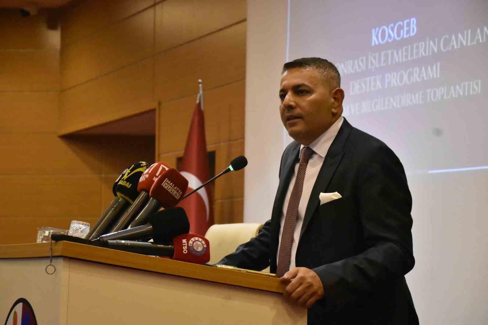 Sadıkoğlu: "KOSGEB kredilerini ödeyemeyen işletmeler için yeni düzenleme yapılmalı"