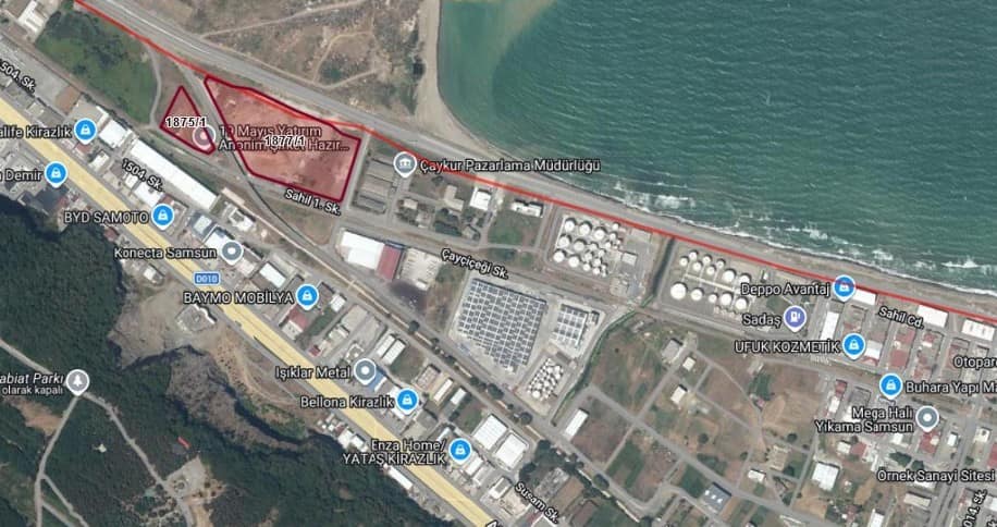Samsun’da SGK’dan 6 adet arsa satışı