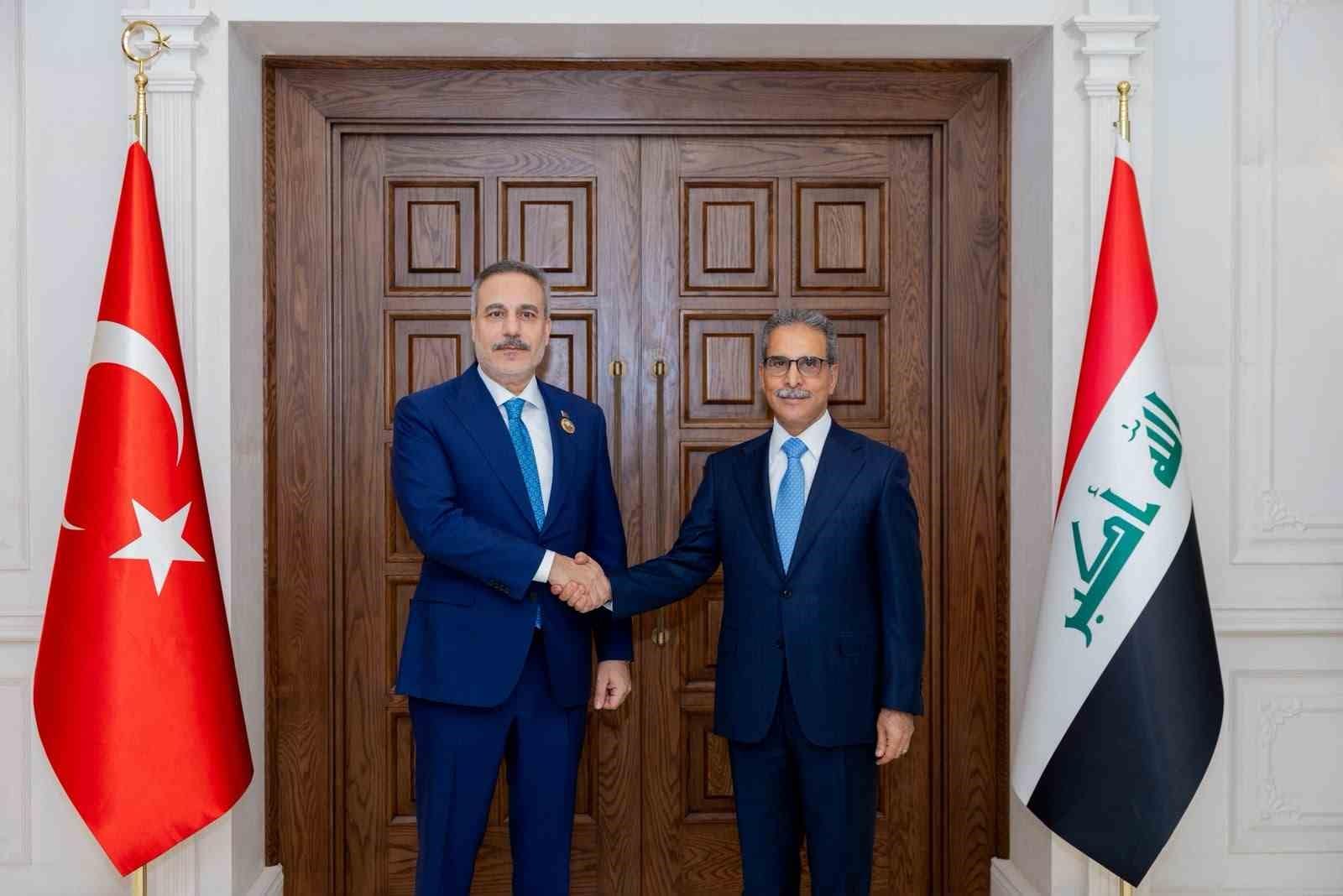Bakan Fidan, Irak Yüksek Yargı Konseyi Başkanı Zeydan ile görüştü
