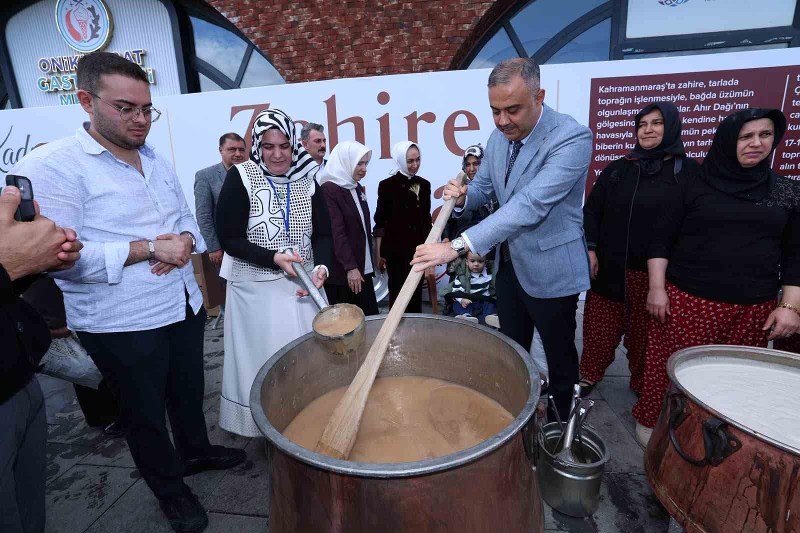 Onikişubat’ta zahire festivali coşkusu
