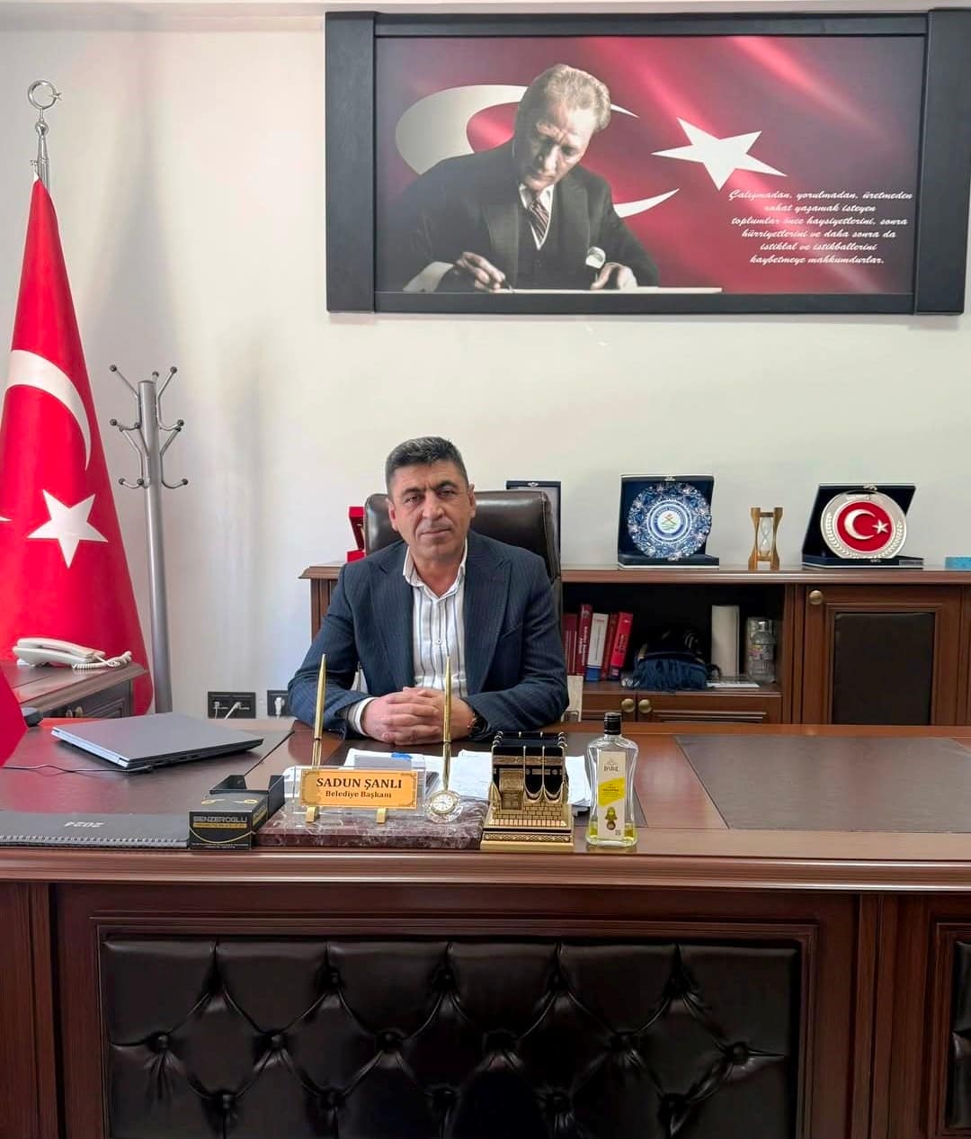 Kasrik Belediye Başkanı Sadun Şanlı CHP’den istifa etti