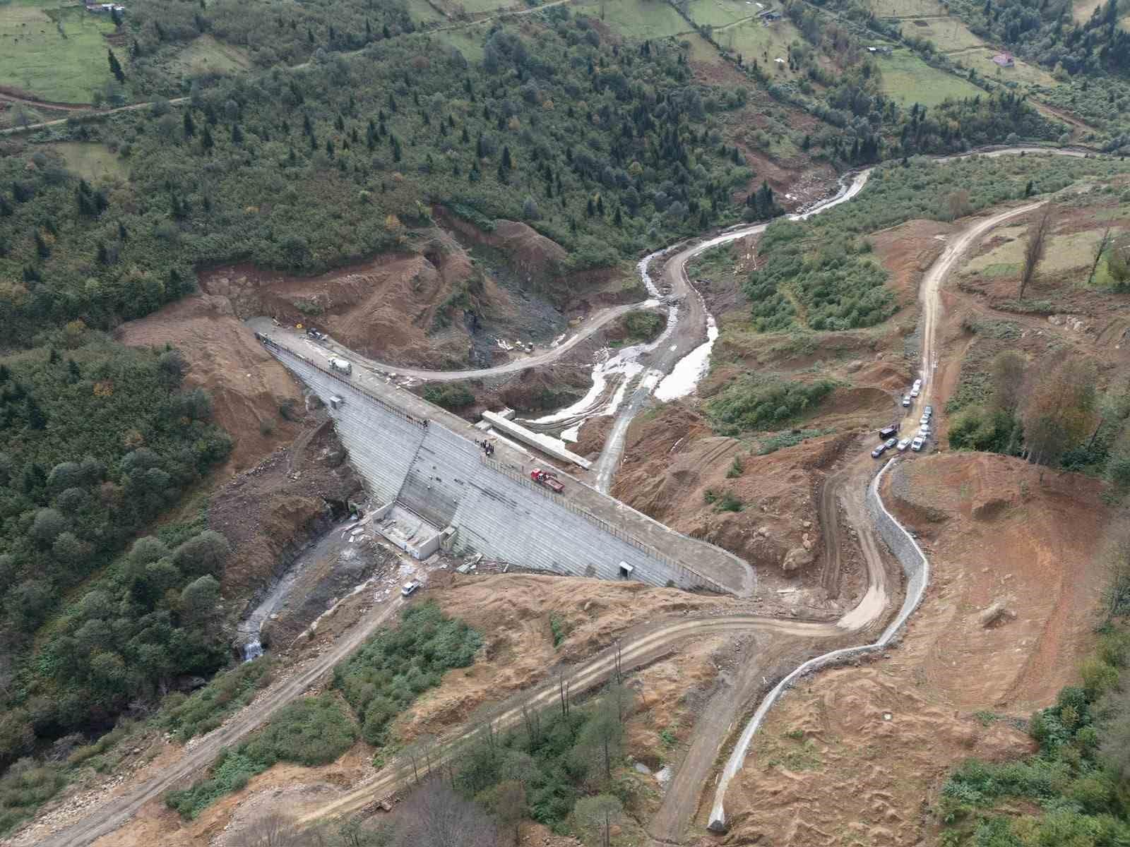 Uçarsu Göleti Trabzon’un su ihtiyacına nefes olacak