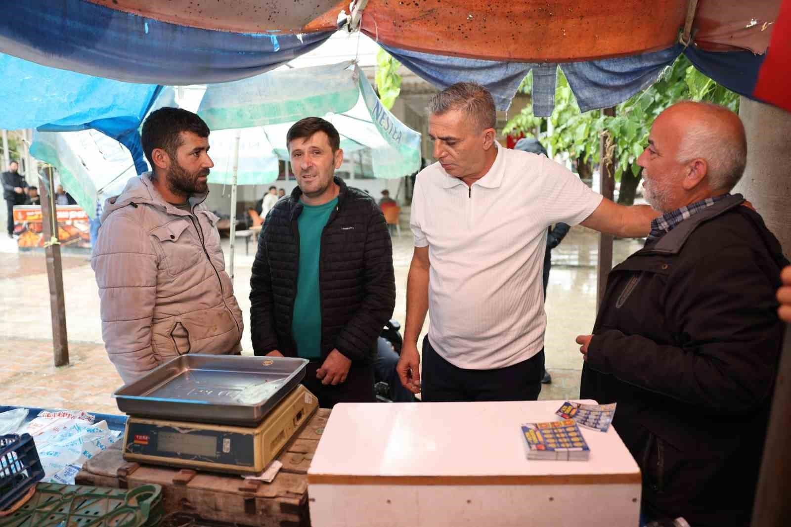 Başkan Şimşek, vatandaşın taleplerini yerinde dinledi