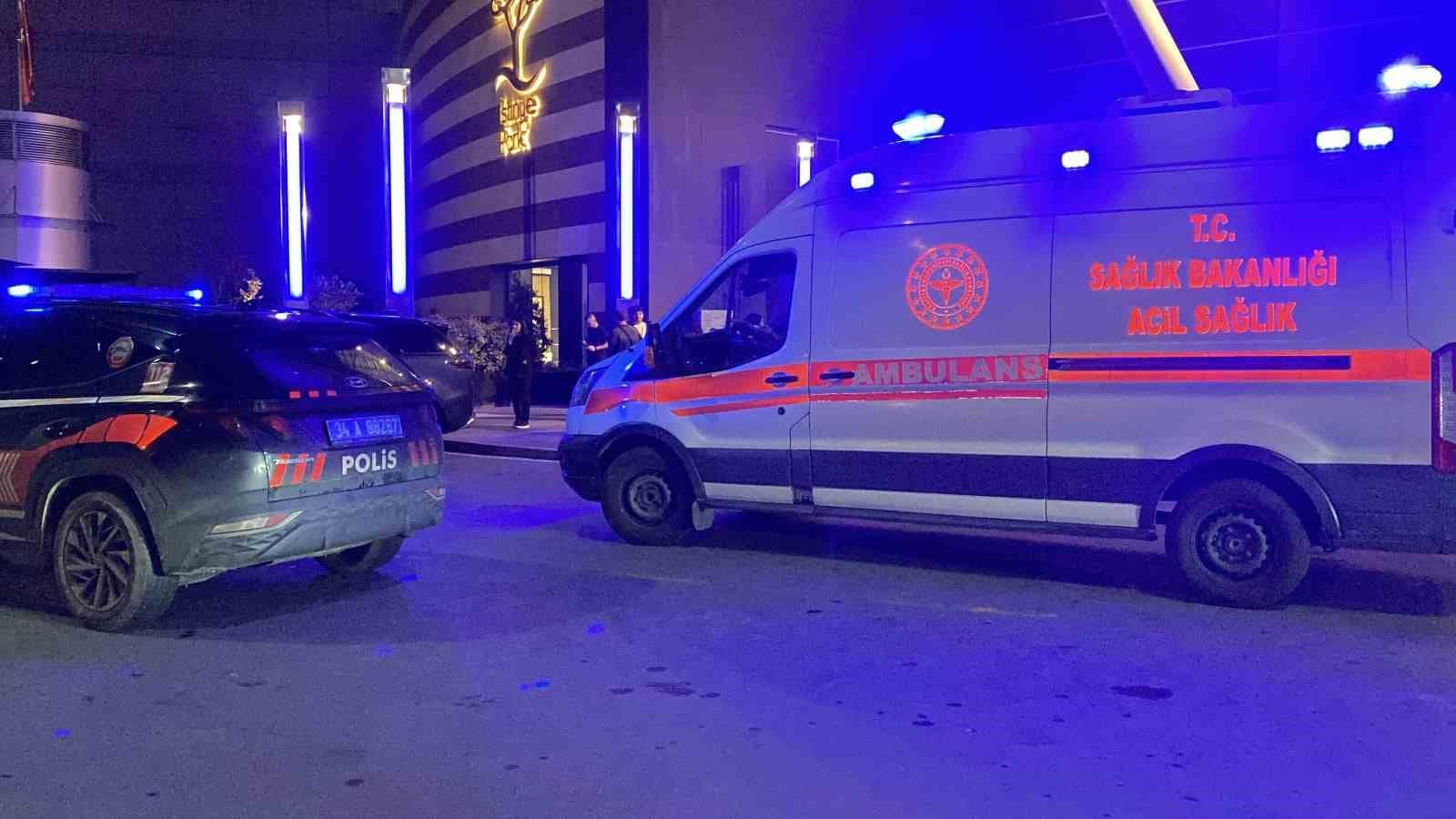 Sarıyer’de AVM içinde İsrail vatandaşına protesto