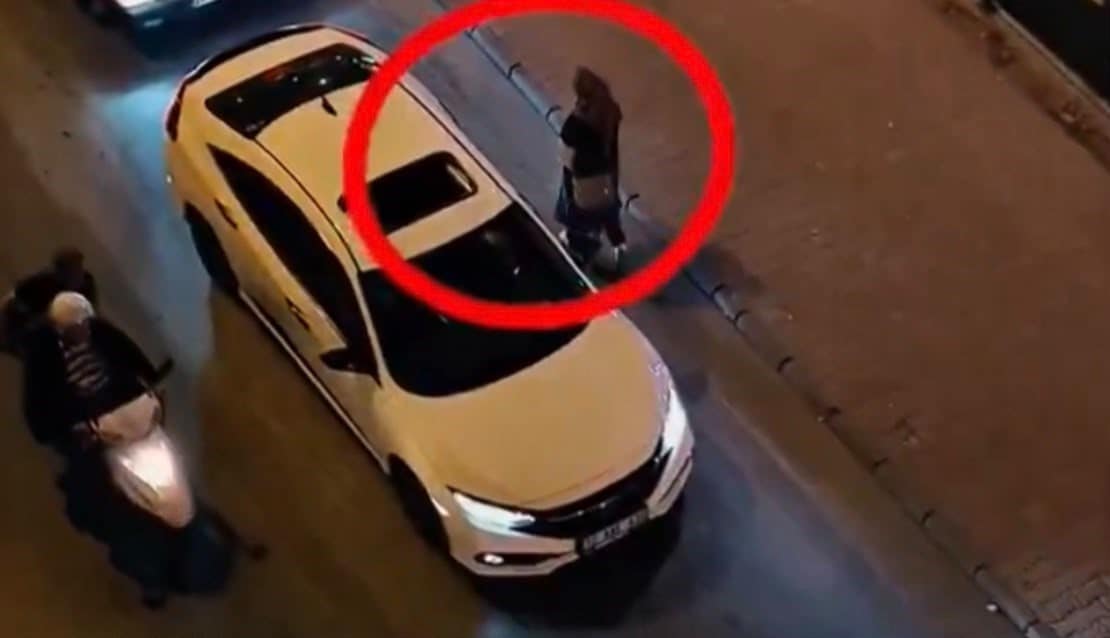 Gaziantep’te yollarda dilencilik yapanlara dron destekli zabıta denetimi