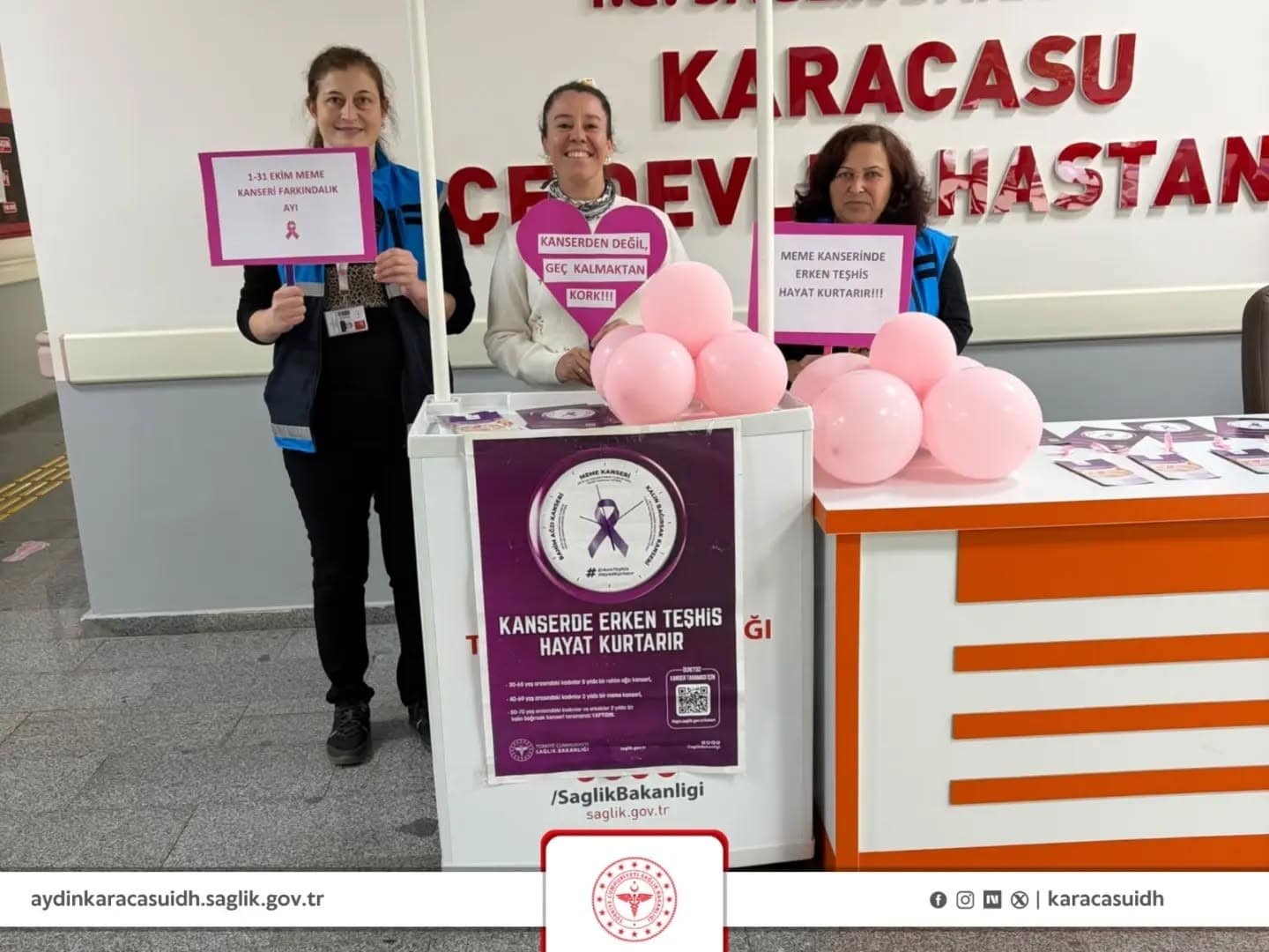 Karacasu’da vatandaşlara düzenli sağlık kontrolü uyarısı