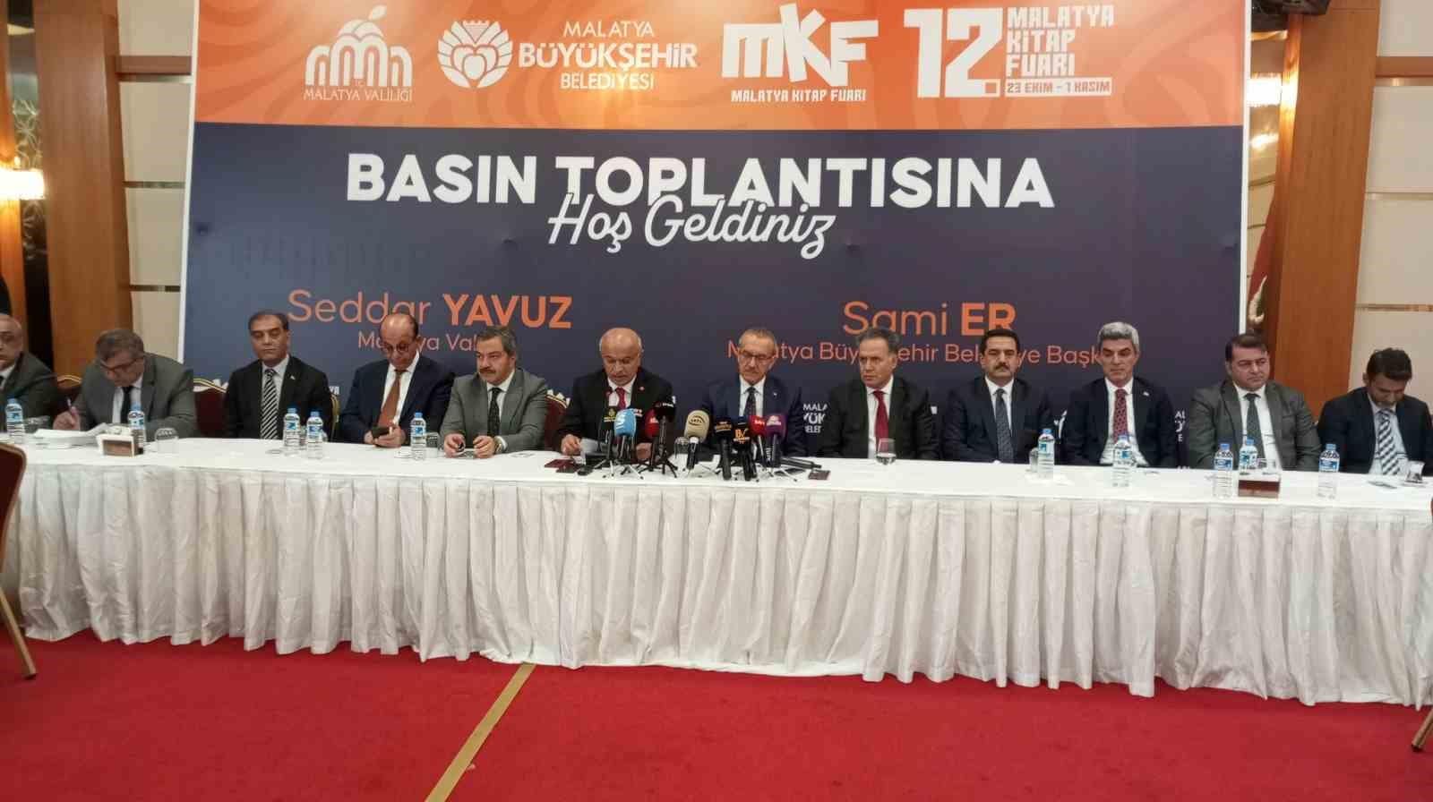 Malatya Kitap Fuarı 23 Ekim’de kapılarını açıyor