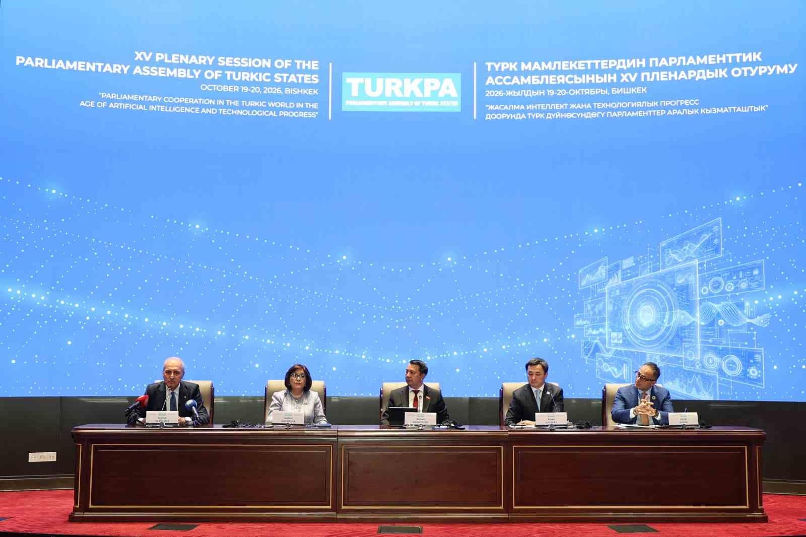 TBMM Başkanı Kurtulmuş: "Bizim artık başkası ne der diye başka güçlerin Türk devletleri üzerindeki fikirlerini değerlendirmekten ziyade biz ne deriz ve bizler ne yapabiliriz onun üzerine yoğunlaşmamız lazım"