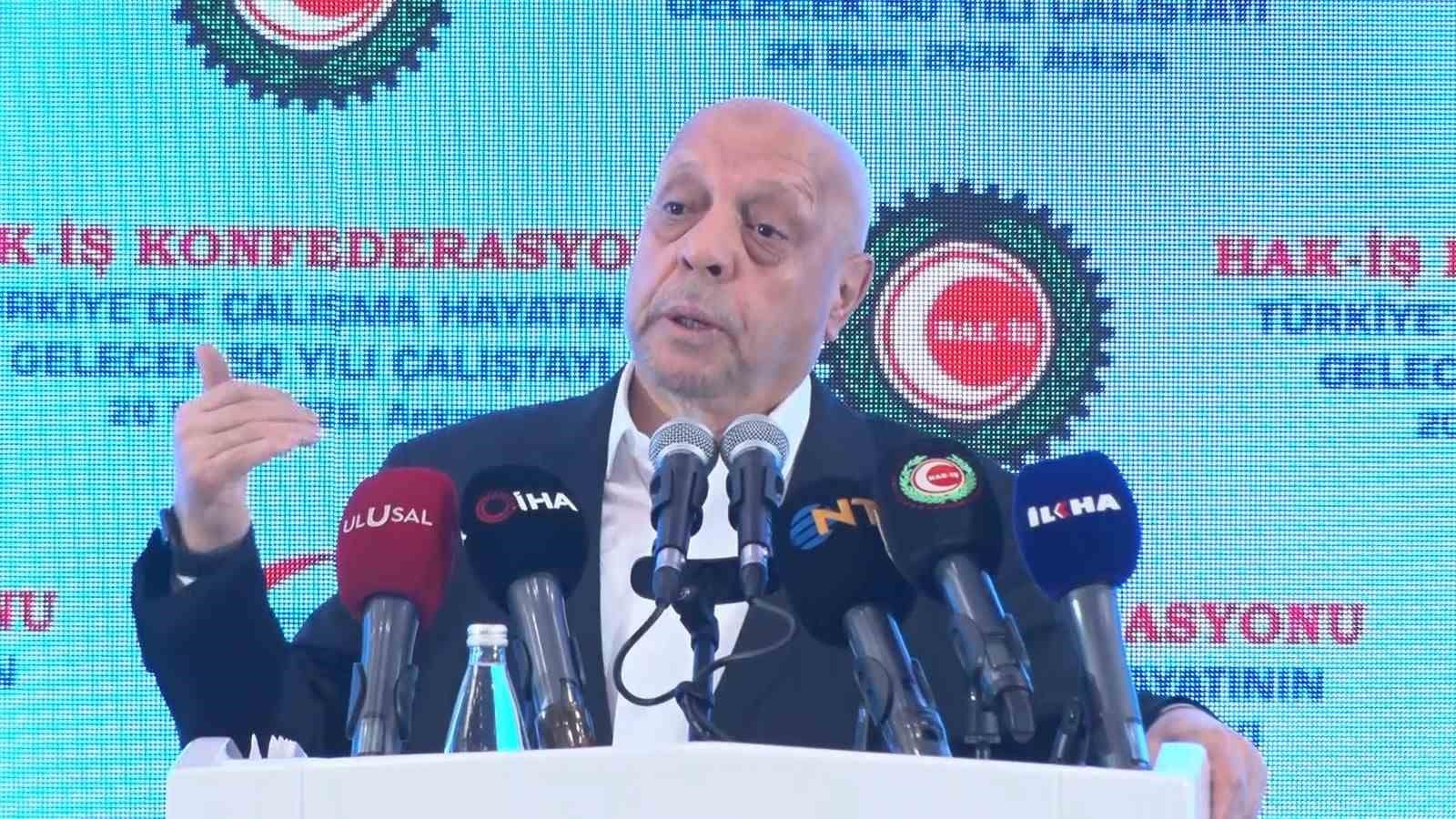 HAK-İŞ’ten 51’inci kuruluş yıl dönümünde Türkiye’de Çalışma Hayatının Gelecek 50 Yılı Çalıştayı