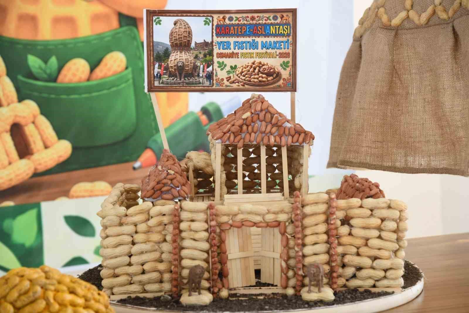 Osmaniye’de öğrenciler yer fıstığının hikayesini sanatla anlattı
