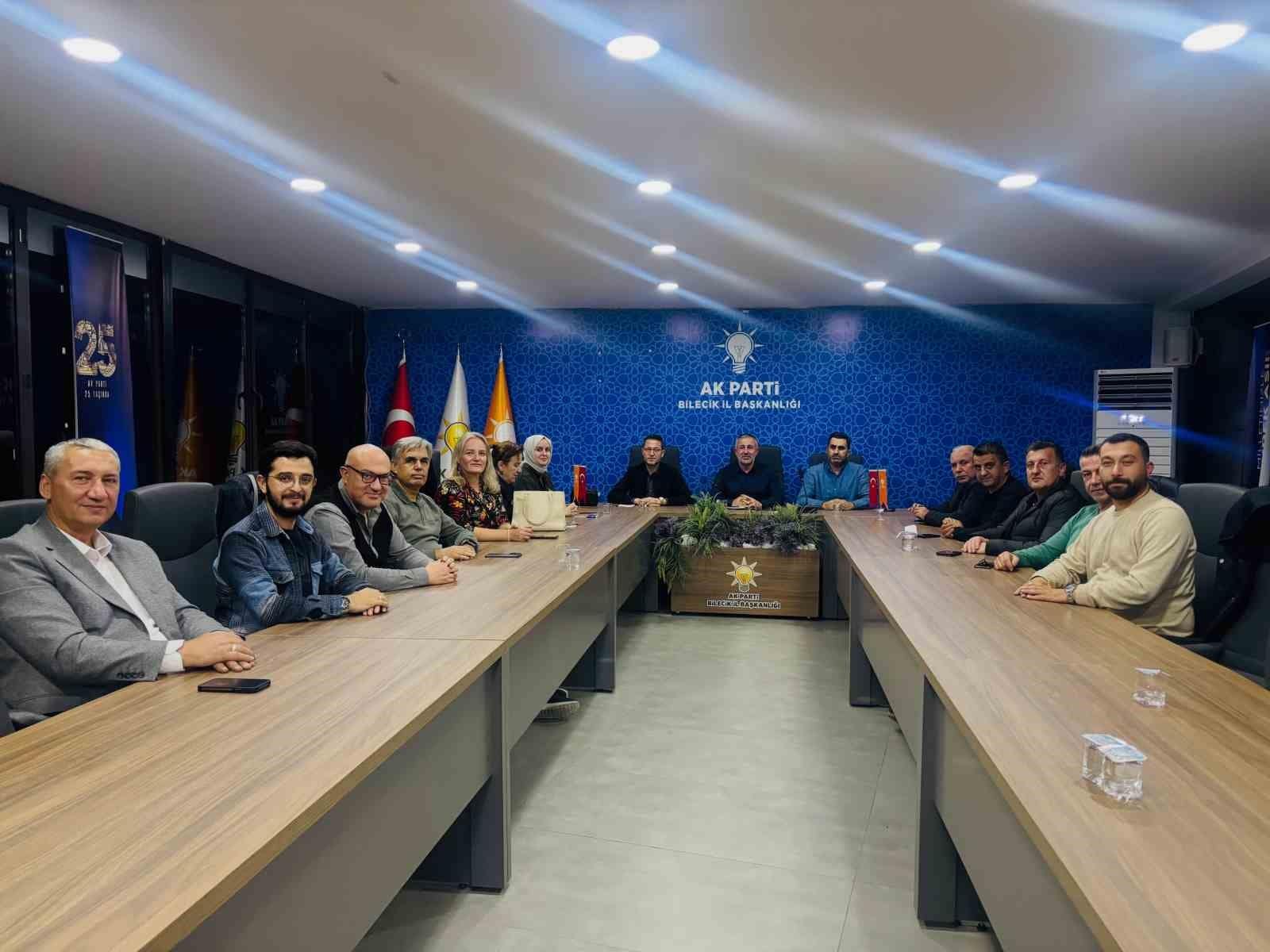 AK Parti Bilecik’te yol haritası belirlendi