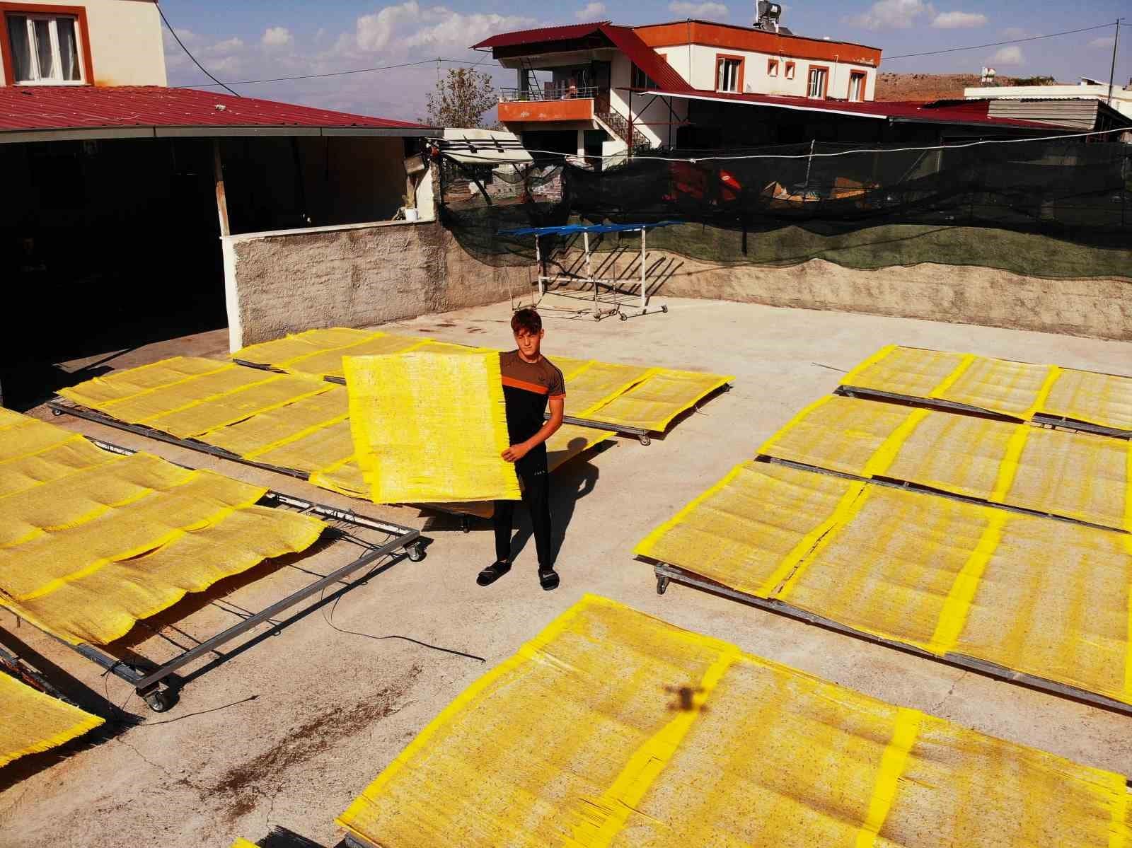 Kahramanmaraş tarhanasında sezon sona erdi: Üretim 3 bin 650 ton