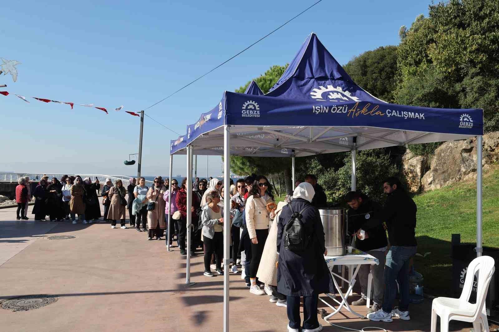 Gebze’de kadınlar "Adım At Havan Değişsin" etkinliğinde buluştu
