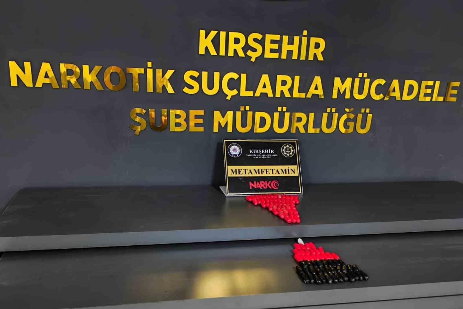 Kırşehir’de uyuşturucu operasyonunda 2 tutuklama