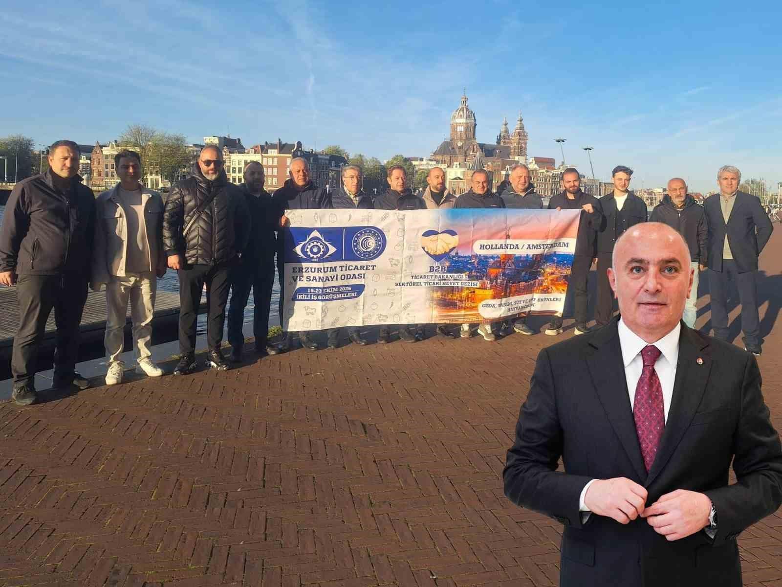 ETSO tarım ve gıda heyeti Hollanda pazarında yeni iş birlikleri arıyor
