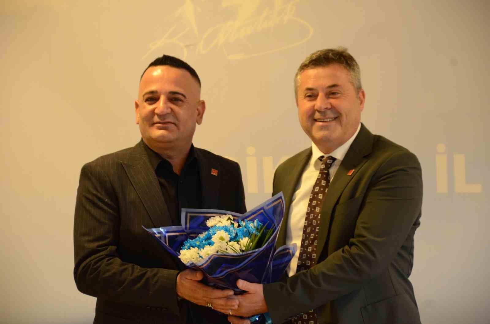 Bilecik İl Başkanlığına atanan İsmail Cinoğlu görevi devraldı