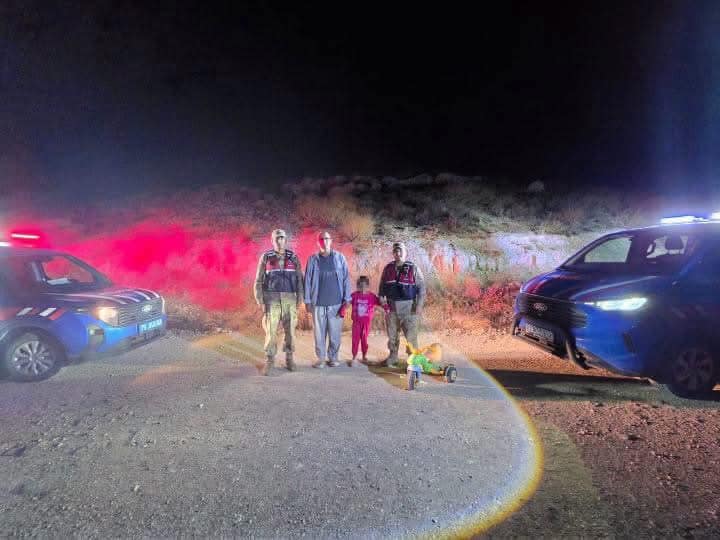 Kilis’te kaybolan 6 yaşındaki otizmli çocuk dronla bulundu