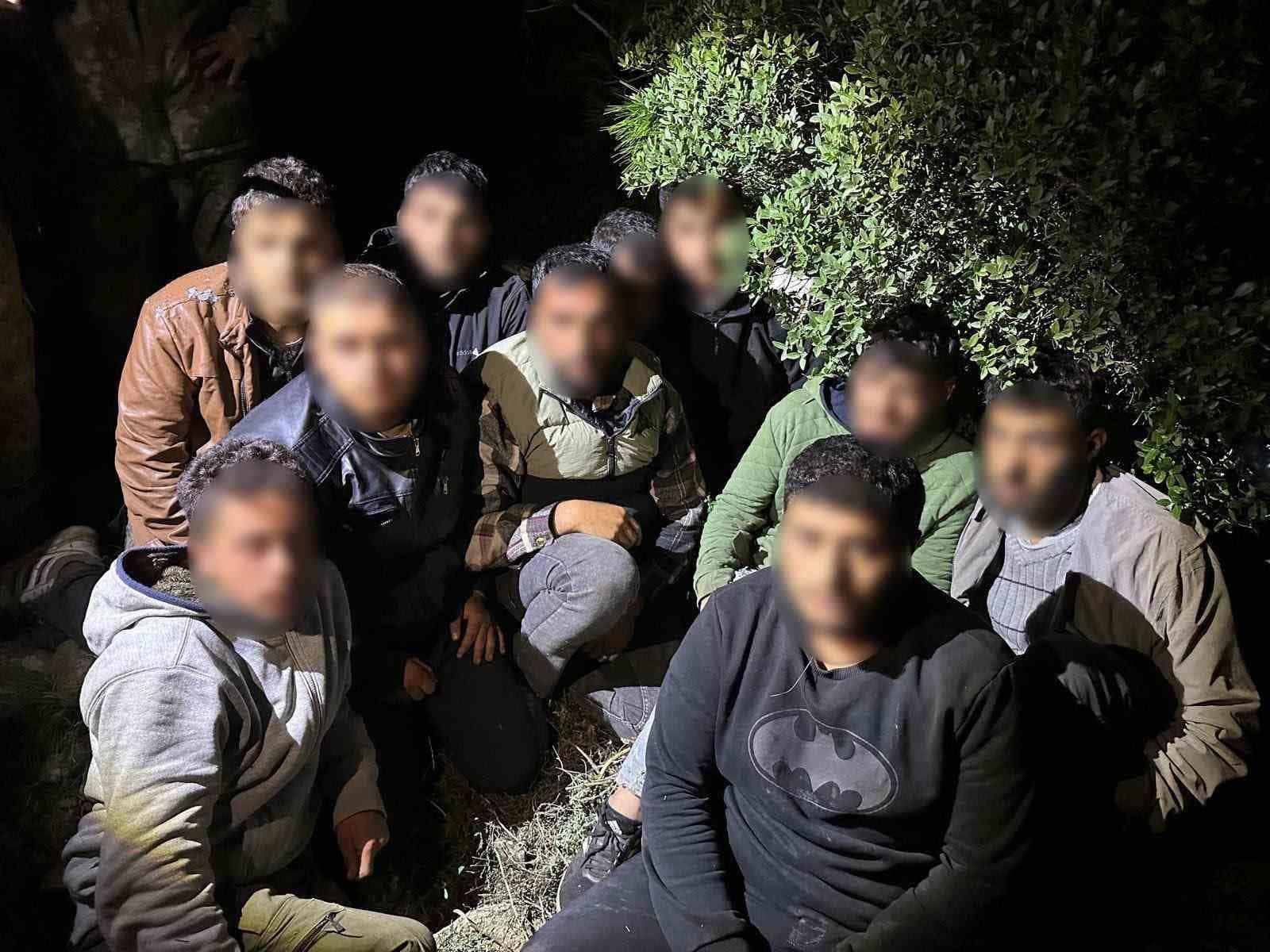 Jandarma ve MİT’ten ortak operasyon: 11 göçmen yakalandı