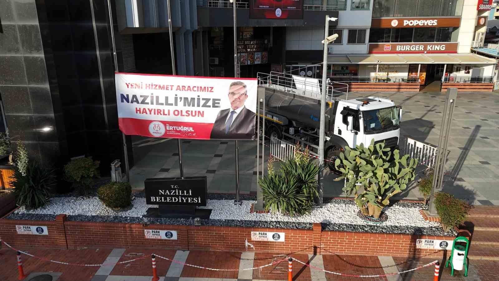 Başkan Tetik, Nazilli’ye 32’inci aracı kazandırdı