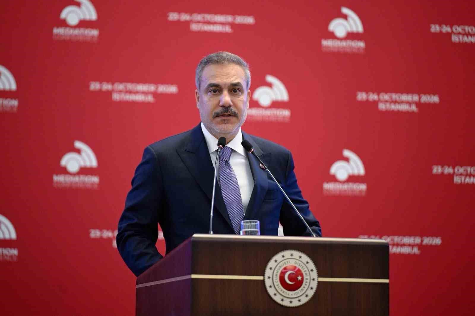 Dışişleri Bakanı Hakan Fidan: "Libya’da kalıcı çözüme yakınız"