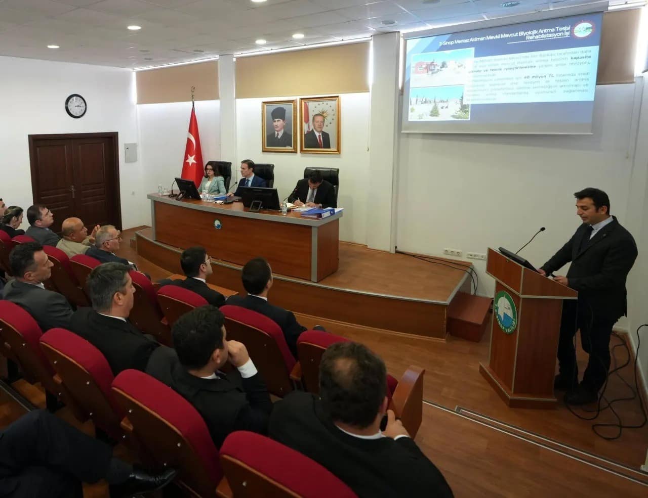 Sinop’ta kamu yatırımları masaya yatırıldı