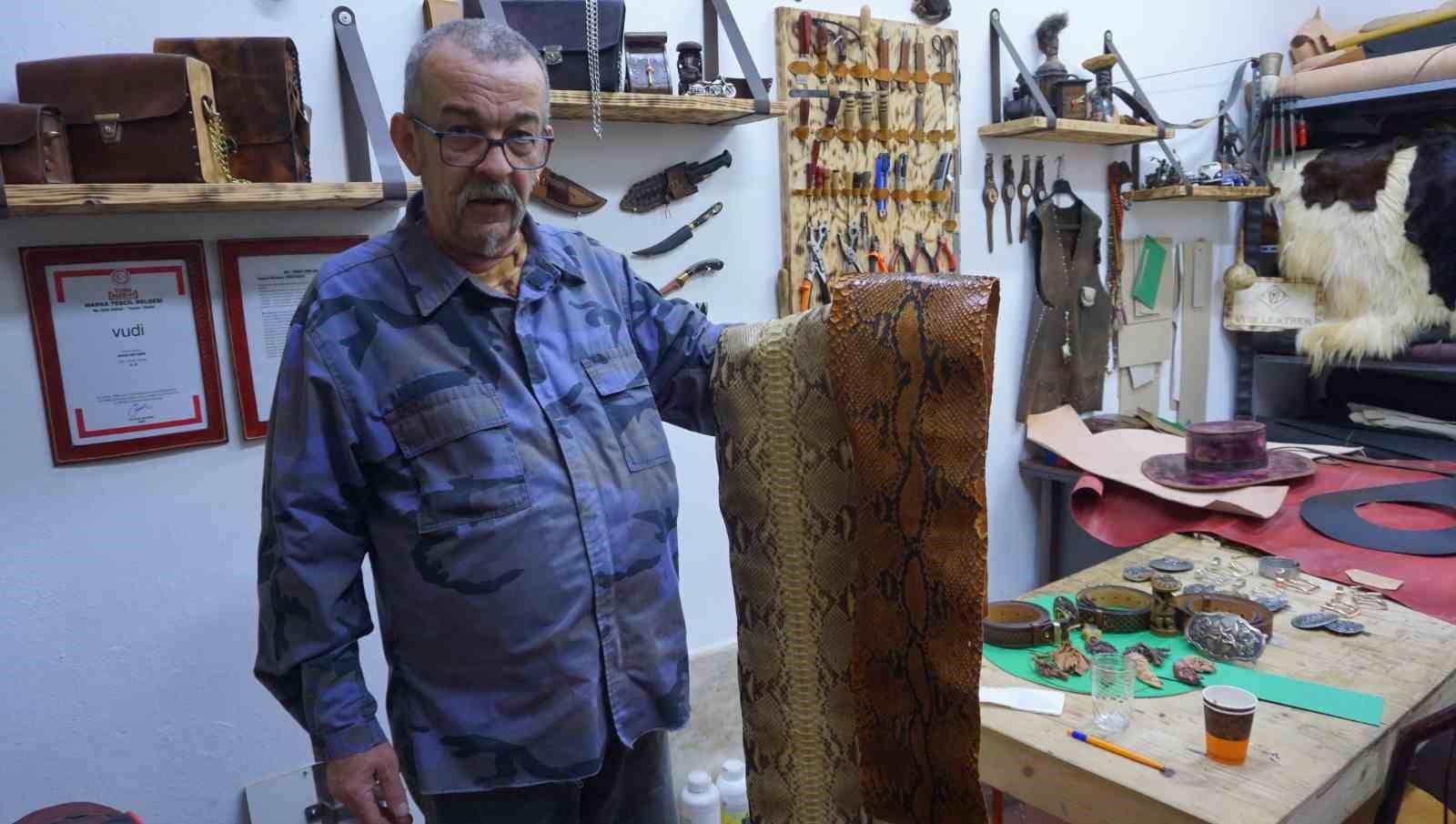 Geleneksel deri işçiliği, hem zamana hem fabrikasyona direniyor