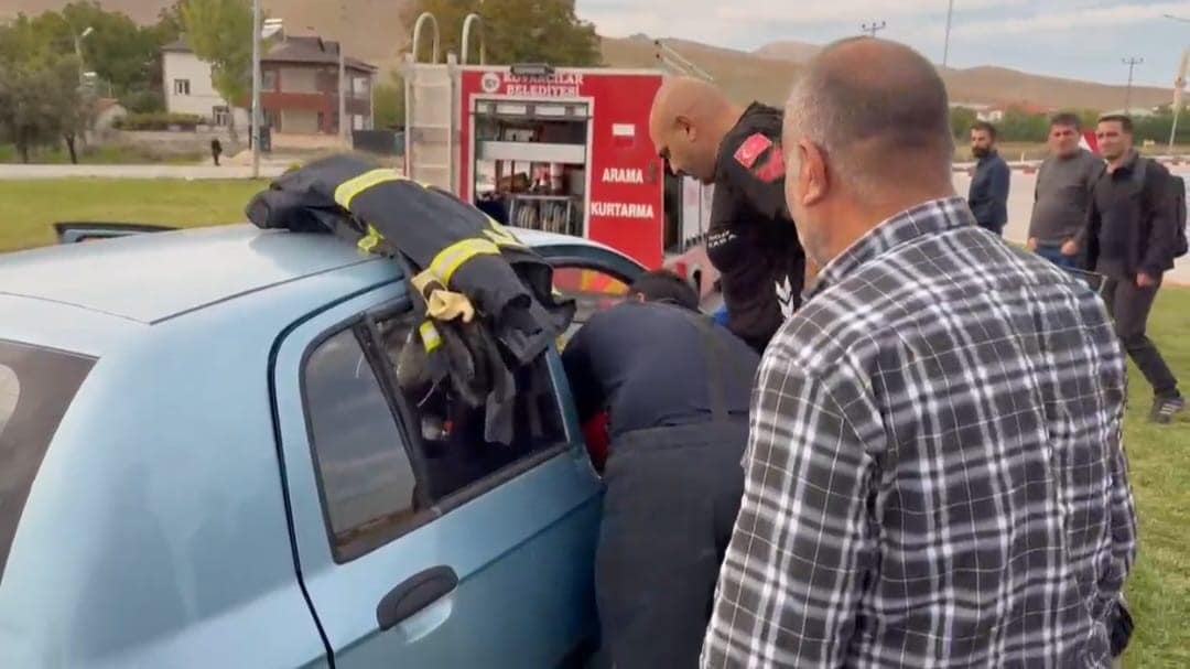 Elazığ’da trafik kazası: 2 yaralı