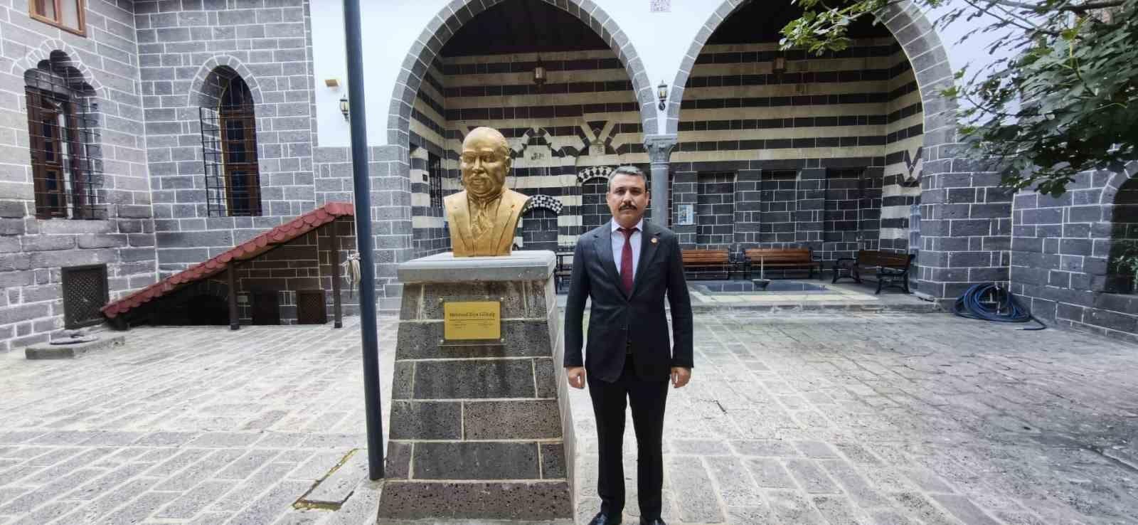 MHP Diyarbakır İl Başkanı Özcoşkun: "Ziya Gökalp’i yeni nesillere en iyi şekilde anlatacağız"