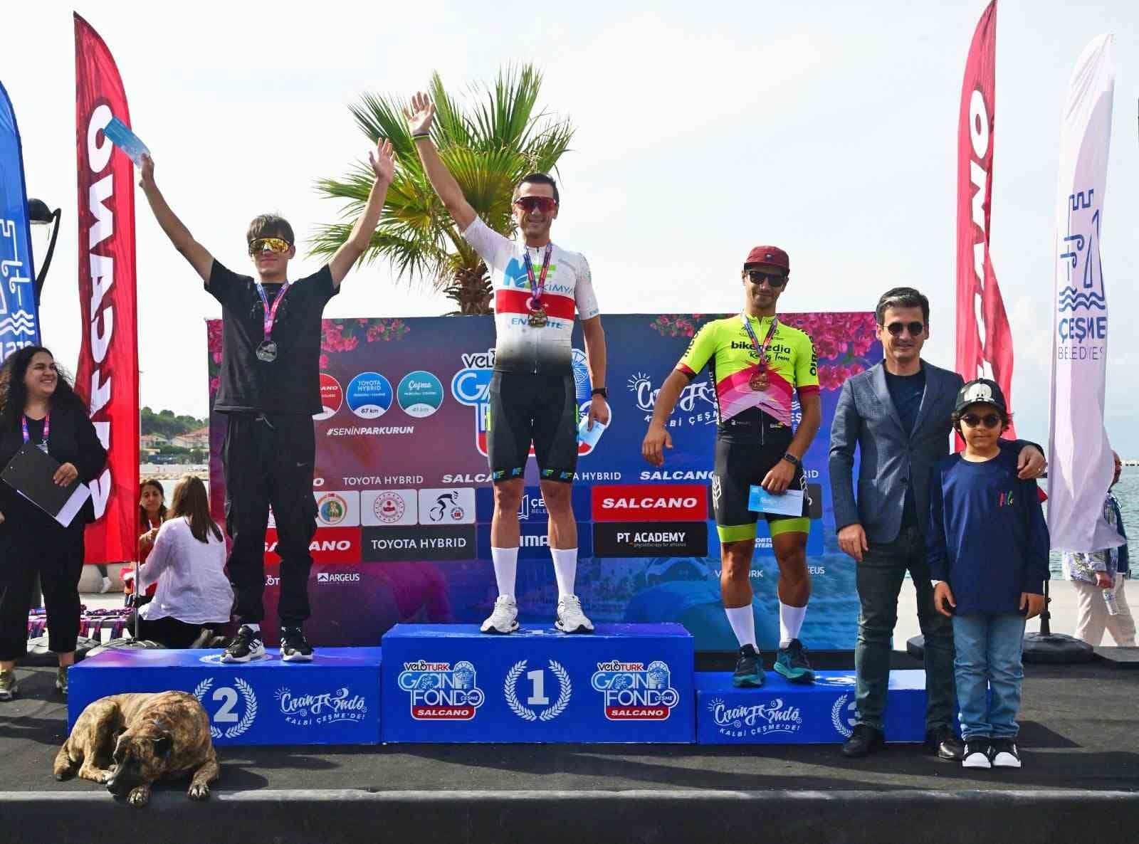 Veloturk Gran Fondo Çeşme by Salcano’da 10’uncu yılın kazananları belli oldu