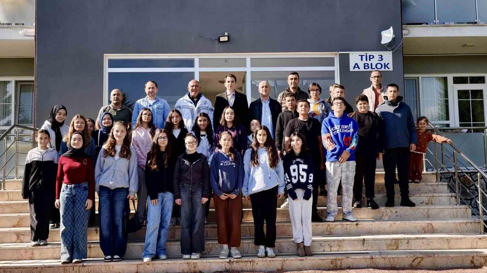 Hisarcık’ta LGS öğrencilerine moral desteği