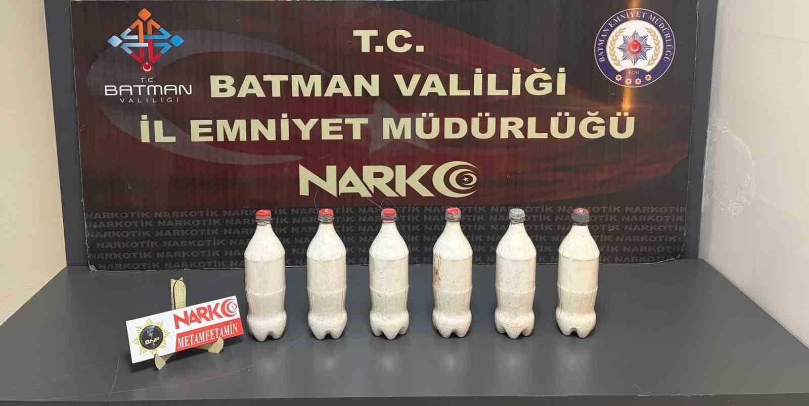 Batman’da 5 kilo metamfetamin ele geçirildi