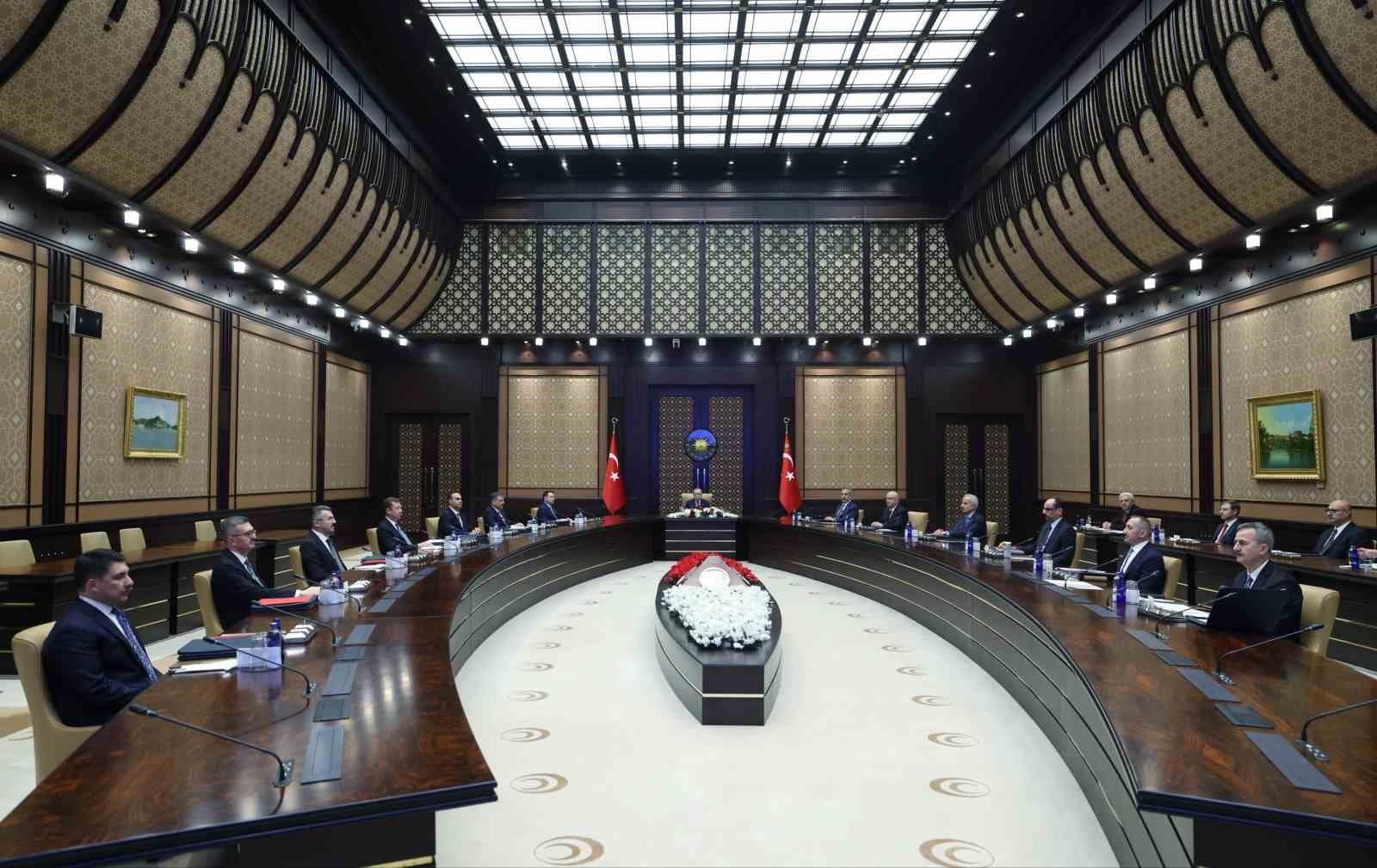 Siber Güvenlik Kurulu, Cumhurbaşkanı Recep Tayyip Erdoğan’ın başkanlığında toplandı.