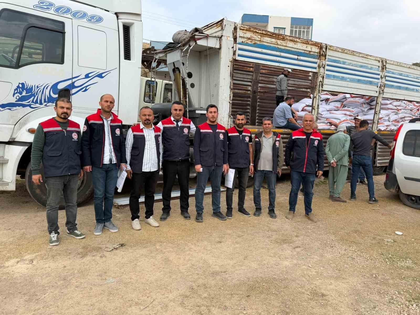 Mazıdağı’nda 167 çiftçiye 40 ton mercimek tohumu desteği