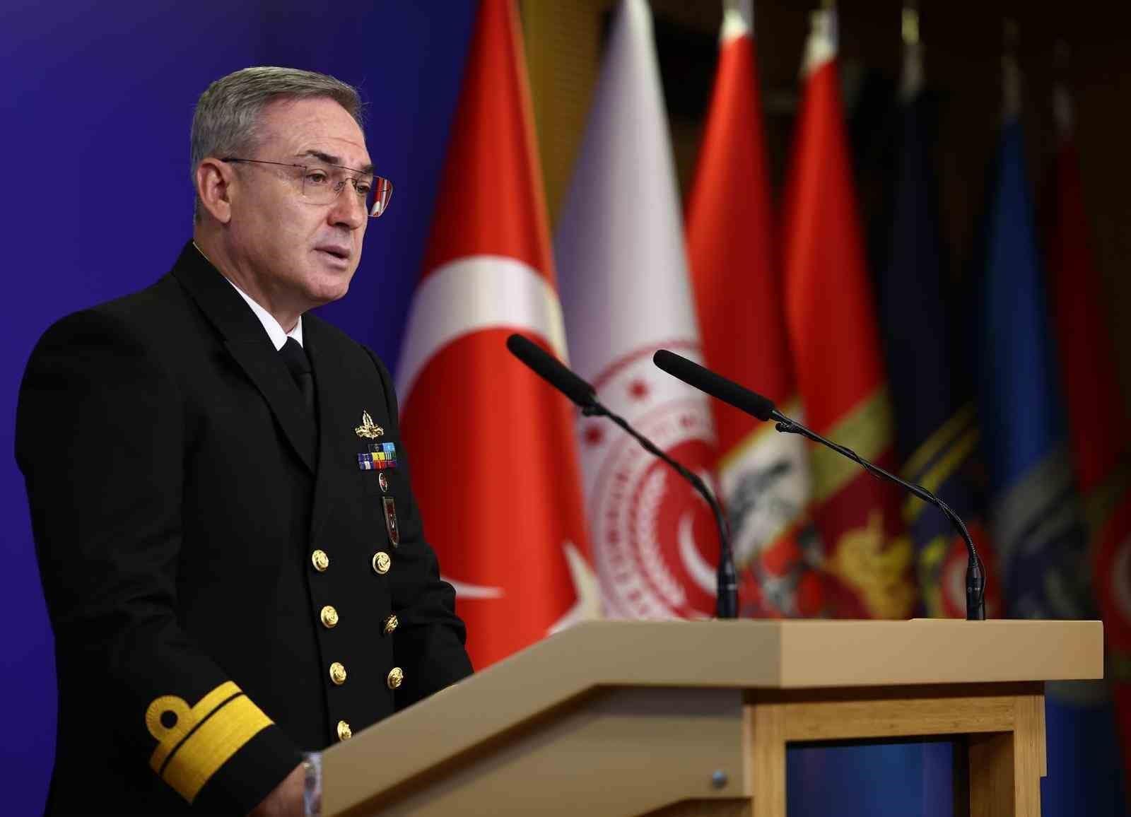 MSB: "Mısır ile deniz yetki alanlarının sınırlandırılmasına ilişkin anlaşma imzalamaya hazırız"