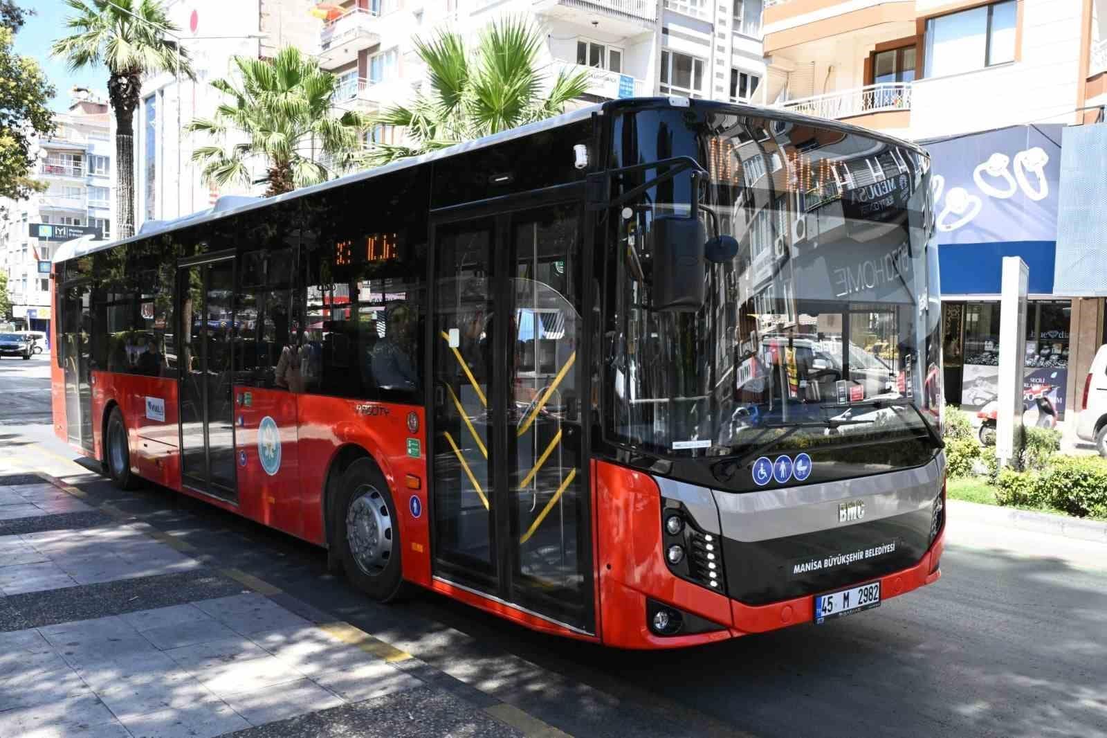 Manisa’da 29 Ekim’de toplu taşıma ücretsiz olacak