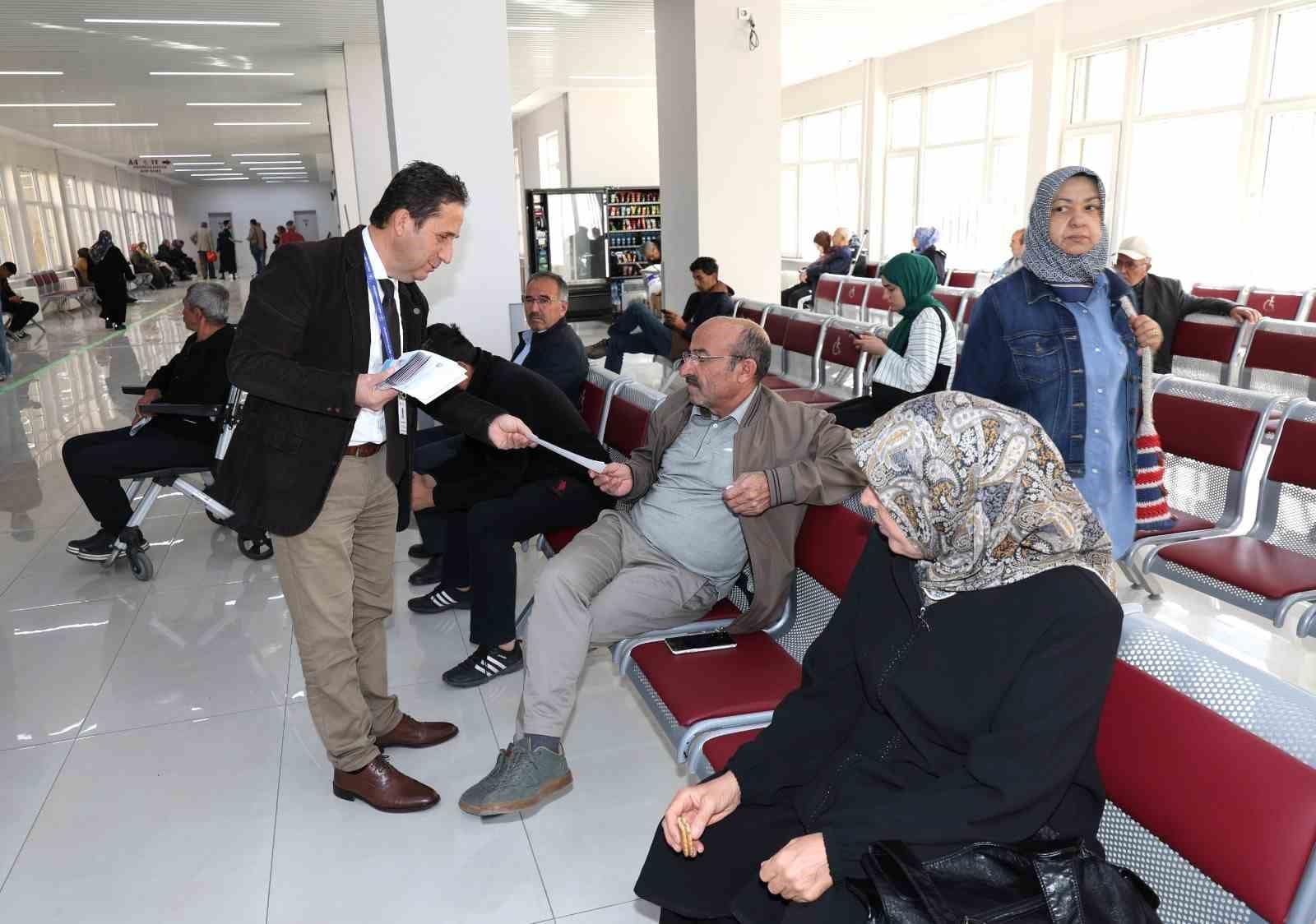 ERÜ Hastaneleri’nde "26 Ekim Hasta Hakları Günü" kutlandı