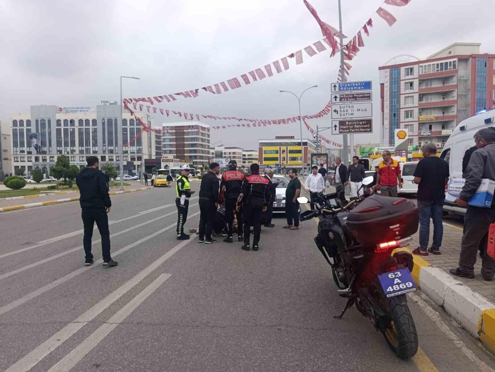 Şanlıurfa’da otomobilin çarptığı çocuk yaralandı