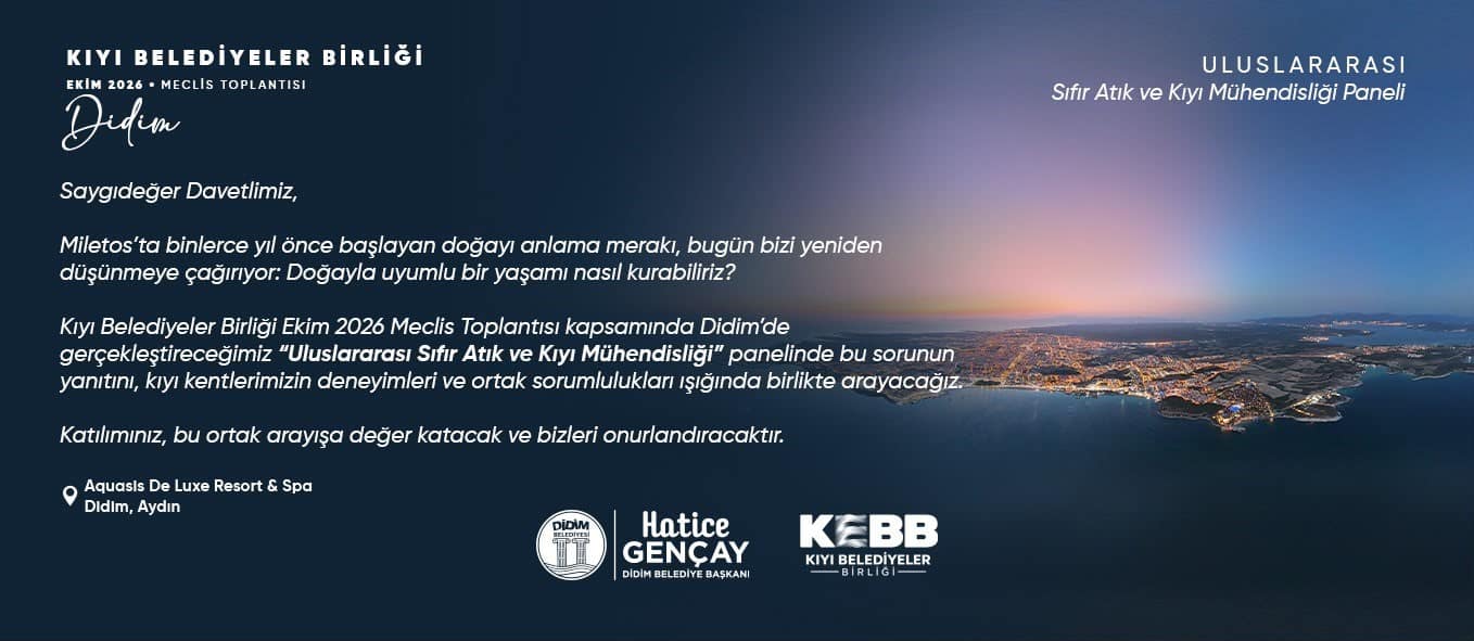 Didim Belediyesi, Kıyı Belediyeler Birliği toplantısına ev sahipliği yapacak