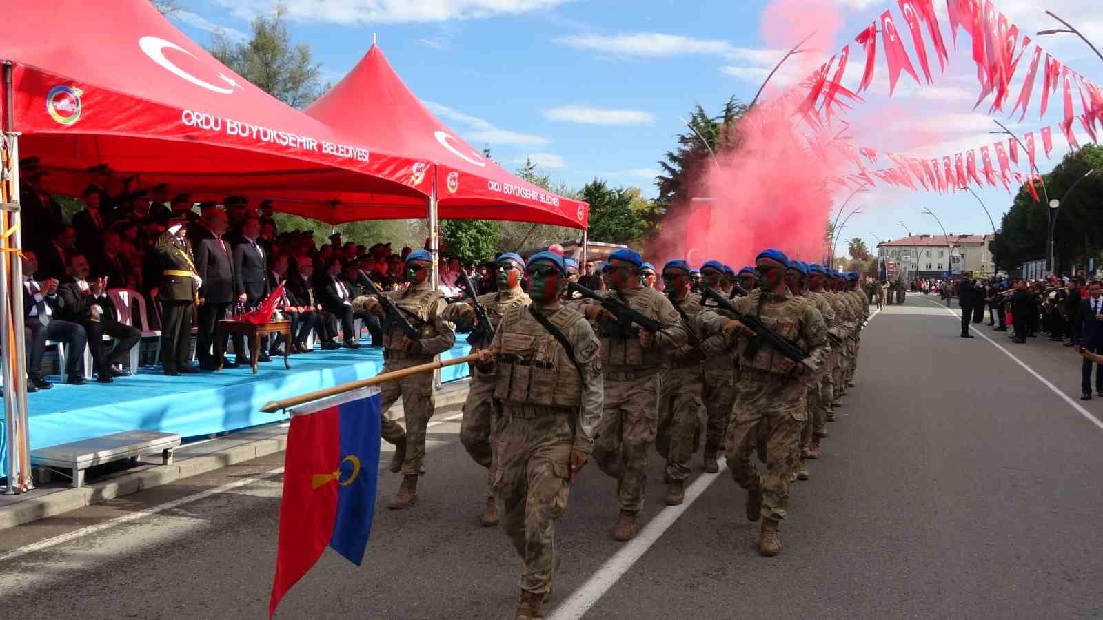 Cumhuriyet Bayramı Ordu’da coşkuyla kutlandı