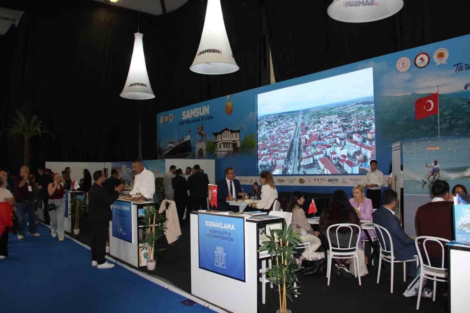 Samsun turizmi Antalya Fuarı’nda tanıtıldı